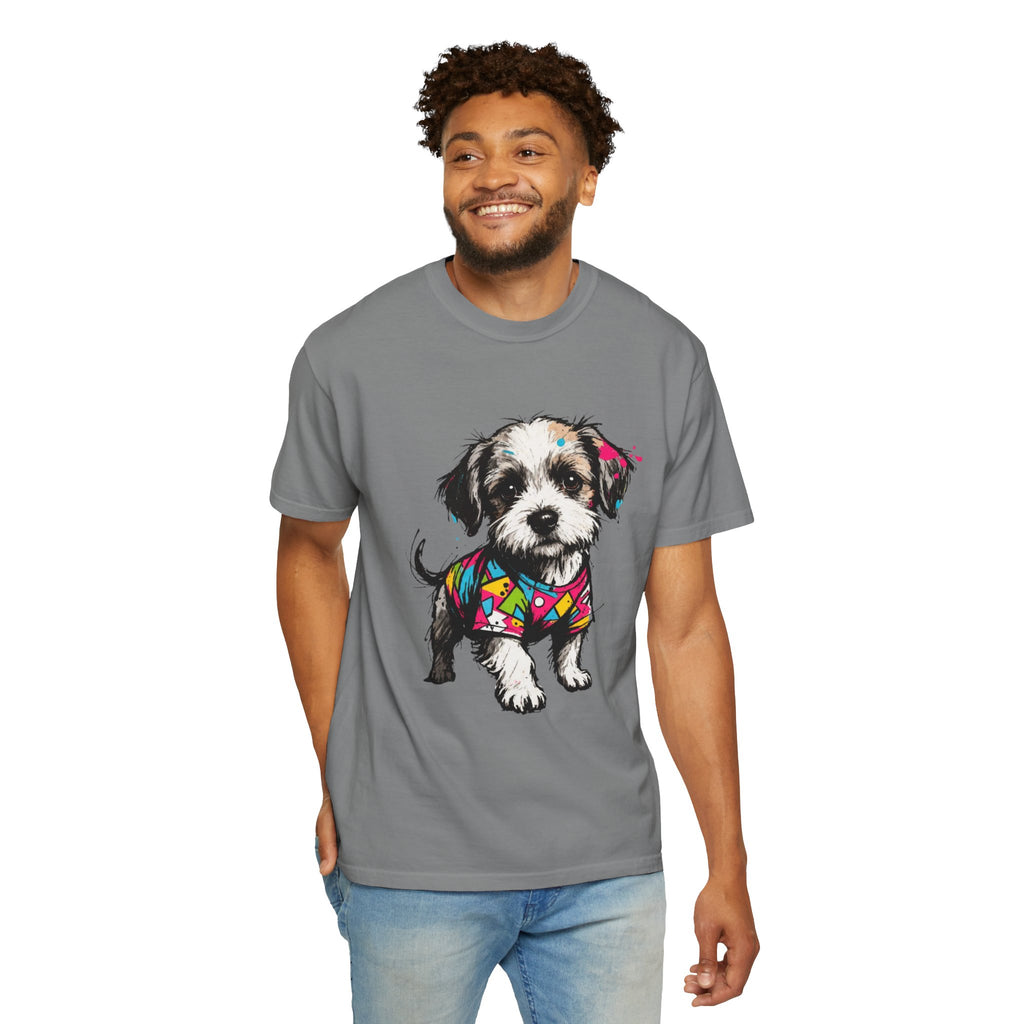 Shih Tzu Puppy Retro 90s Graphic T-Shirt