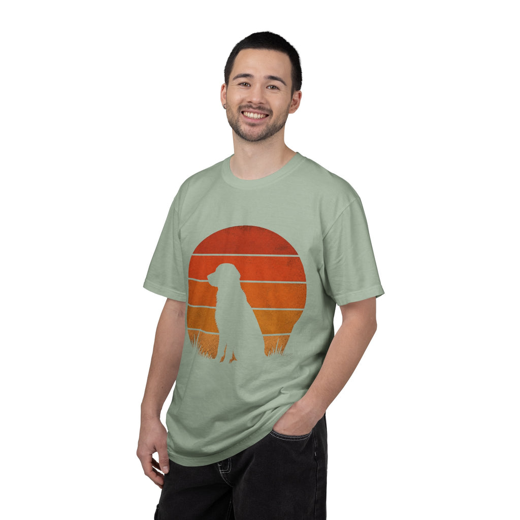 Dog Silhouette Sunset T-Shirt