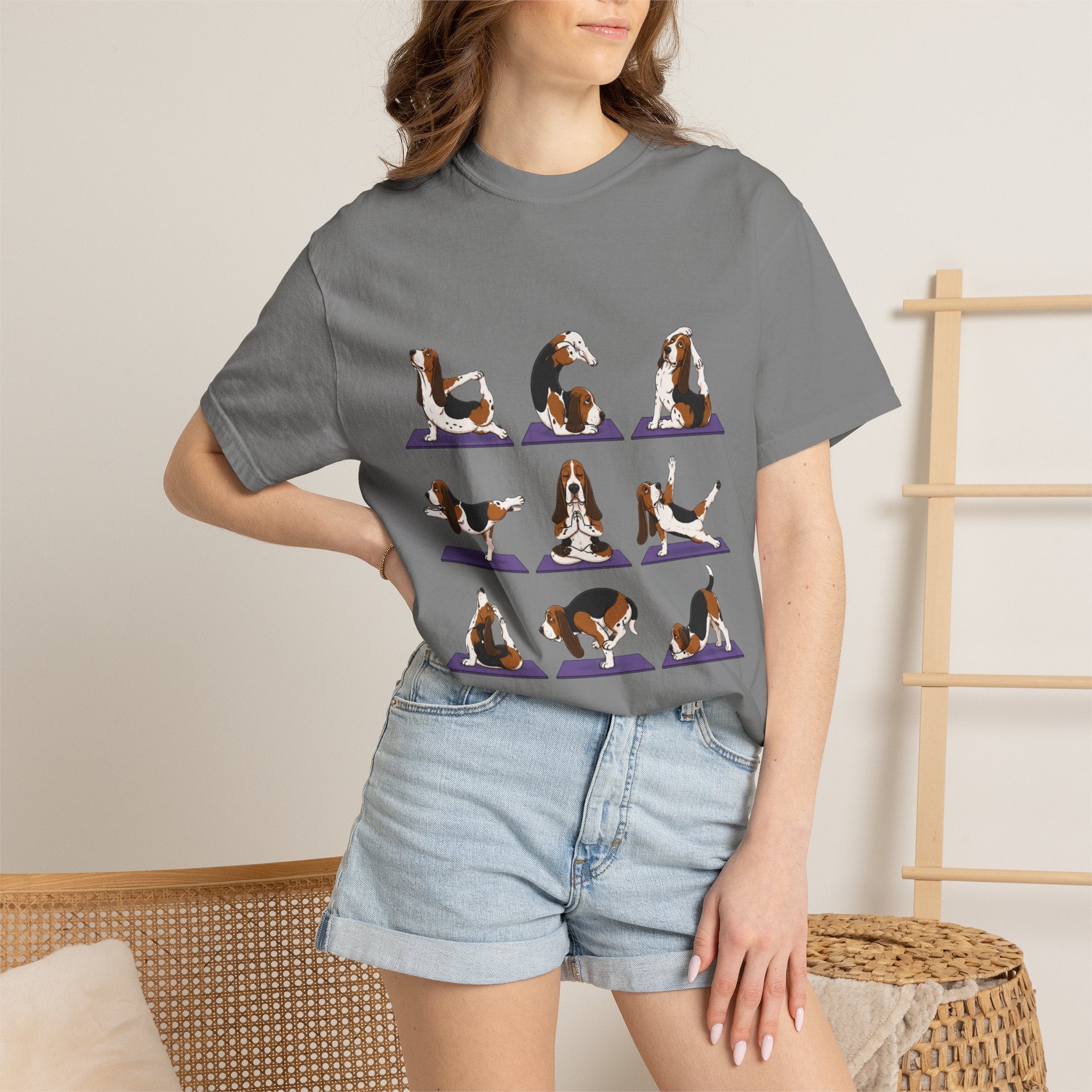 Yoga Beagle T-Shirt — Cute Dog Yoga Poses Tee