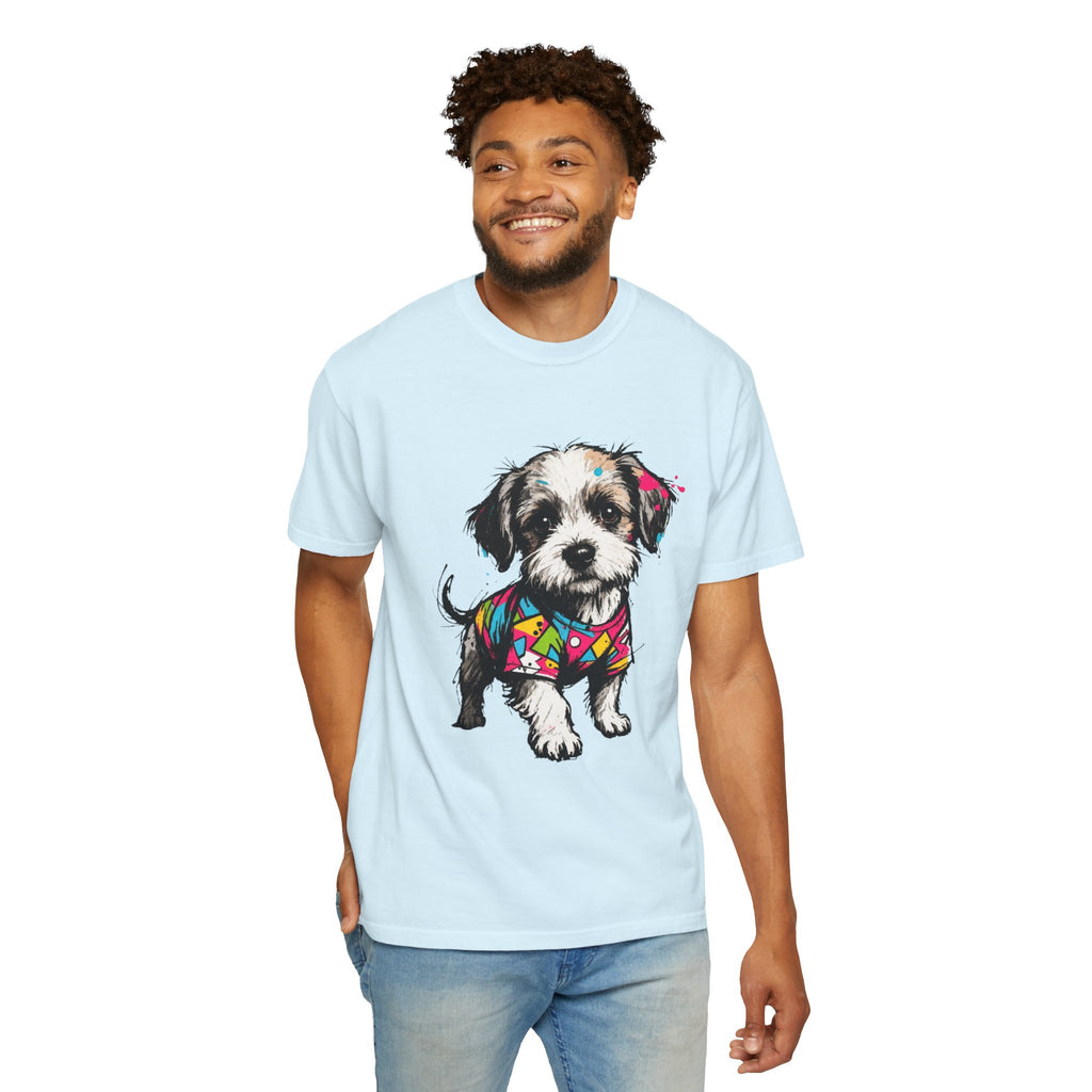 Shih Tzu Puppy Retro 90s Graphic T-Shirt