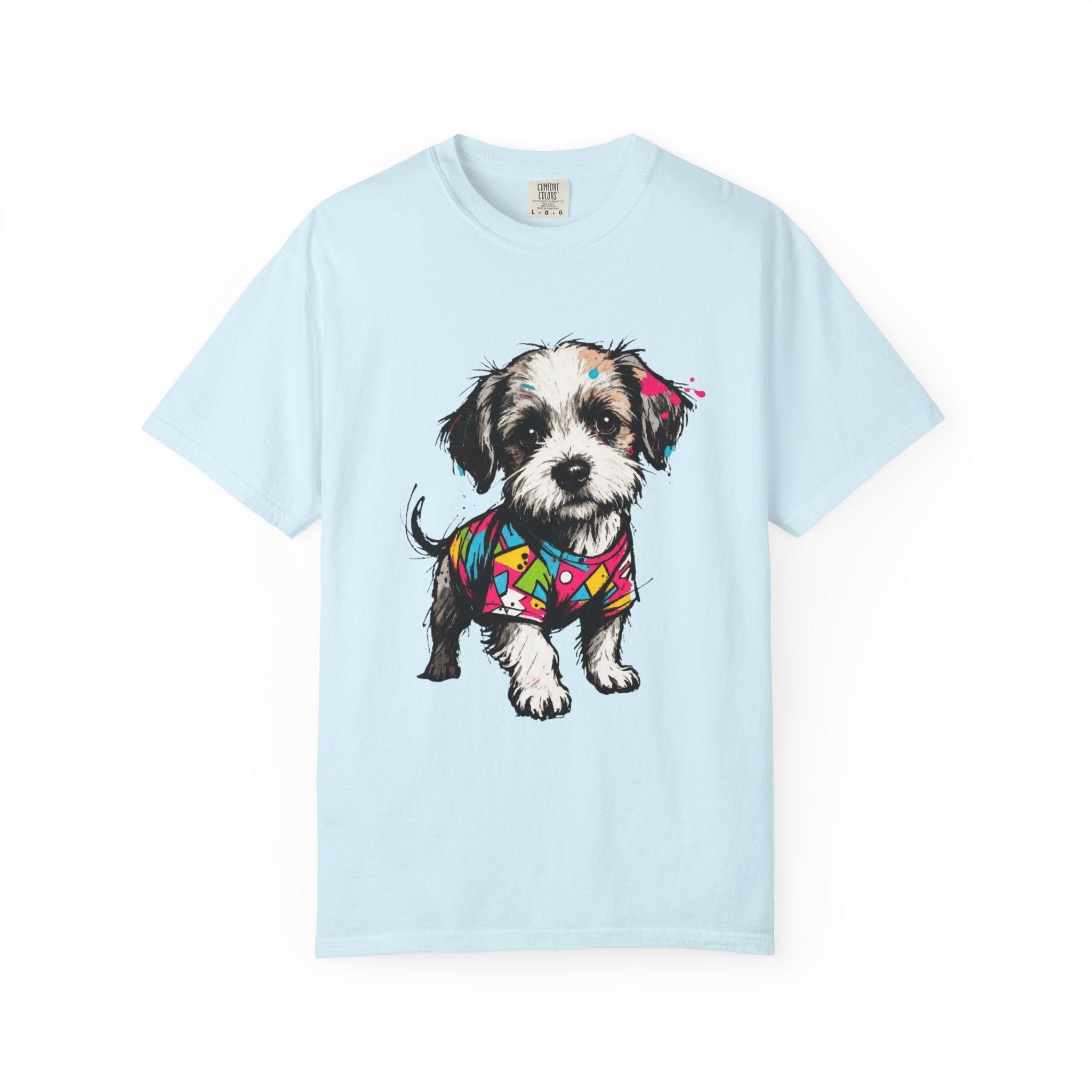 Shih Tzu Puppy Retro 90s Graphic T-Shirt