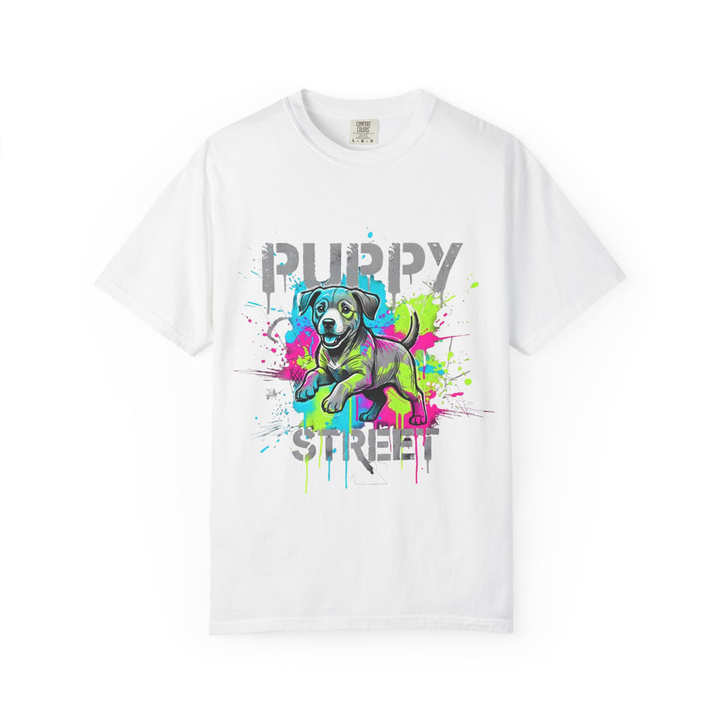 Jack Russell Puppy Street Art T-Shirt