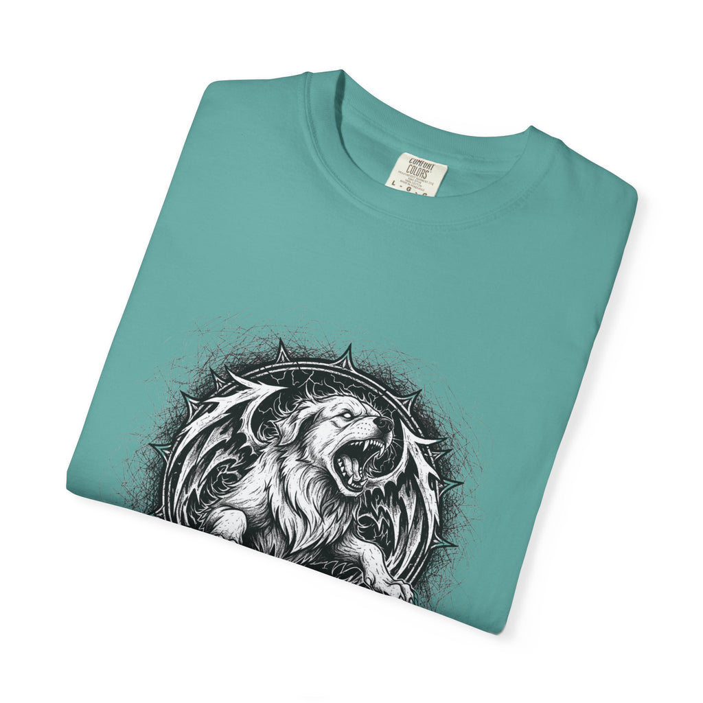 The "Canine Crusher" Heavy Metal Thrash Dog Tee