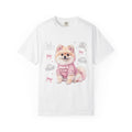 Pomeranian Coquette T-Shirt — 'coquette TikTok' Pastel Anime Dog Tee