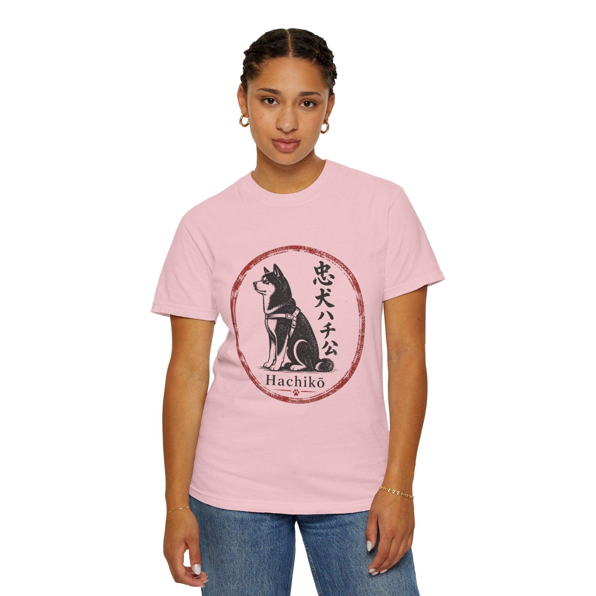 Hachiko Loyalty Dog T-Shirt — Japanese Akita Tribute Tee