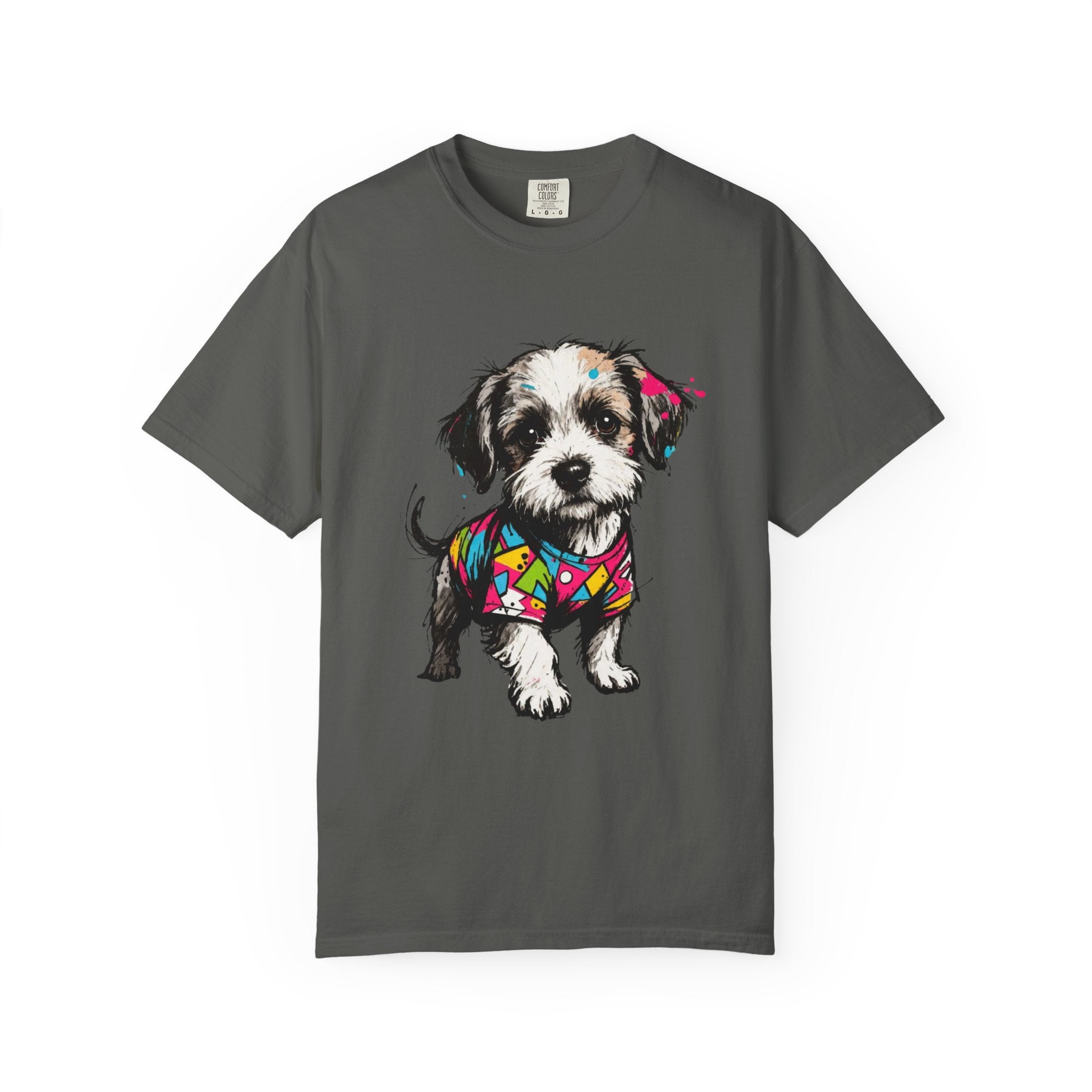 Shih Tzu Puppy Retro 90s Graphic T-Shirt