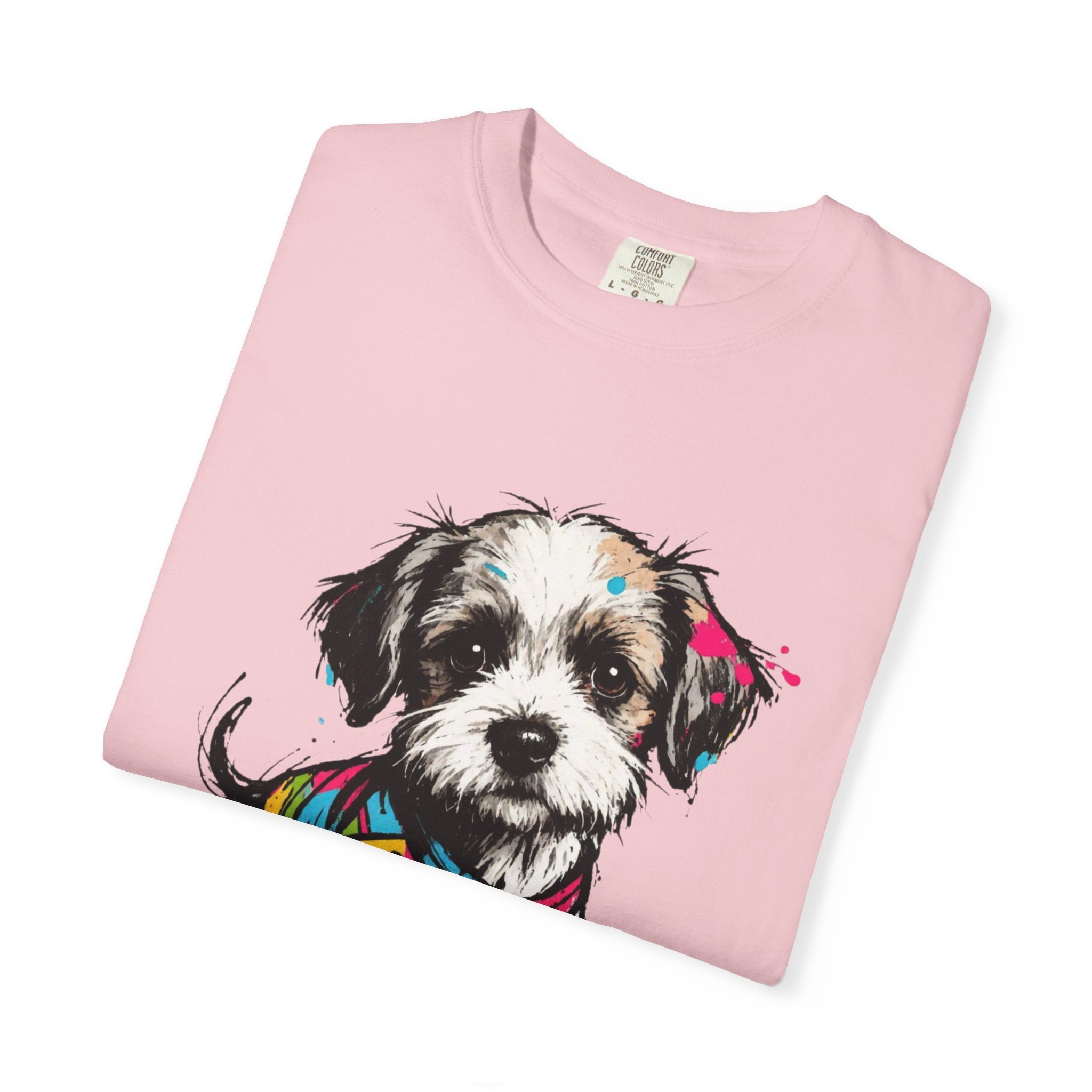 Shih Tzu Puppy Retro 90s Graphic T-Shirt