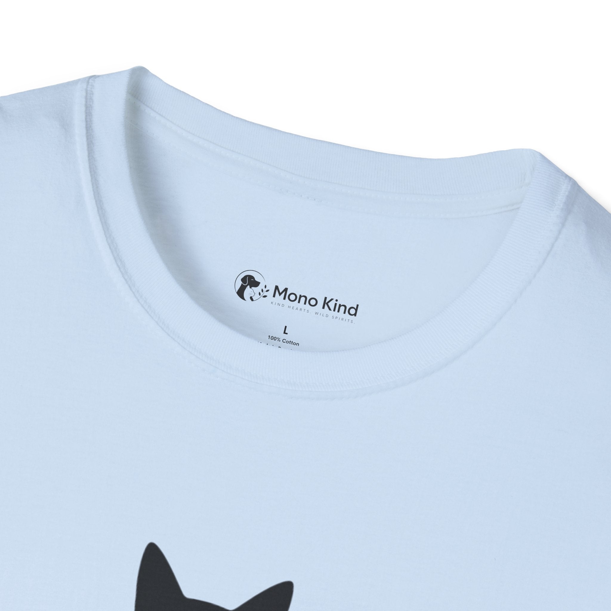Cat T-Shirt — "I Heard You. I Ignored You." Funny Black Cat Tee for Cat Lovers