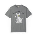 Mummy Cat T-Shirt — Sphynx Mummy Cat with Ankh, "UNDER WRAPS"
