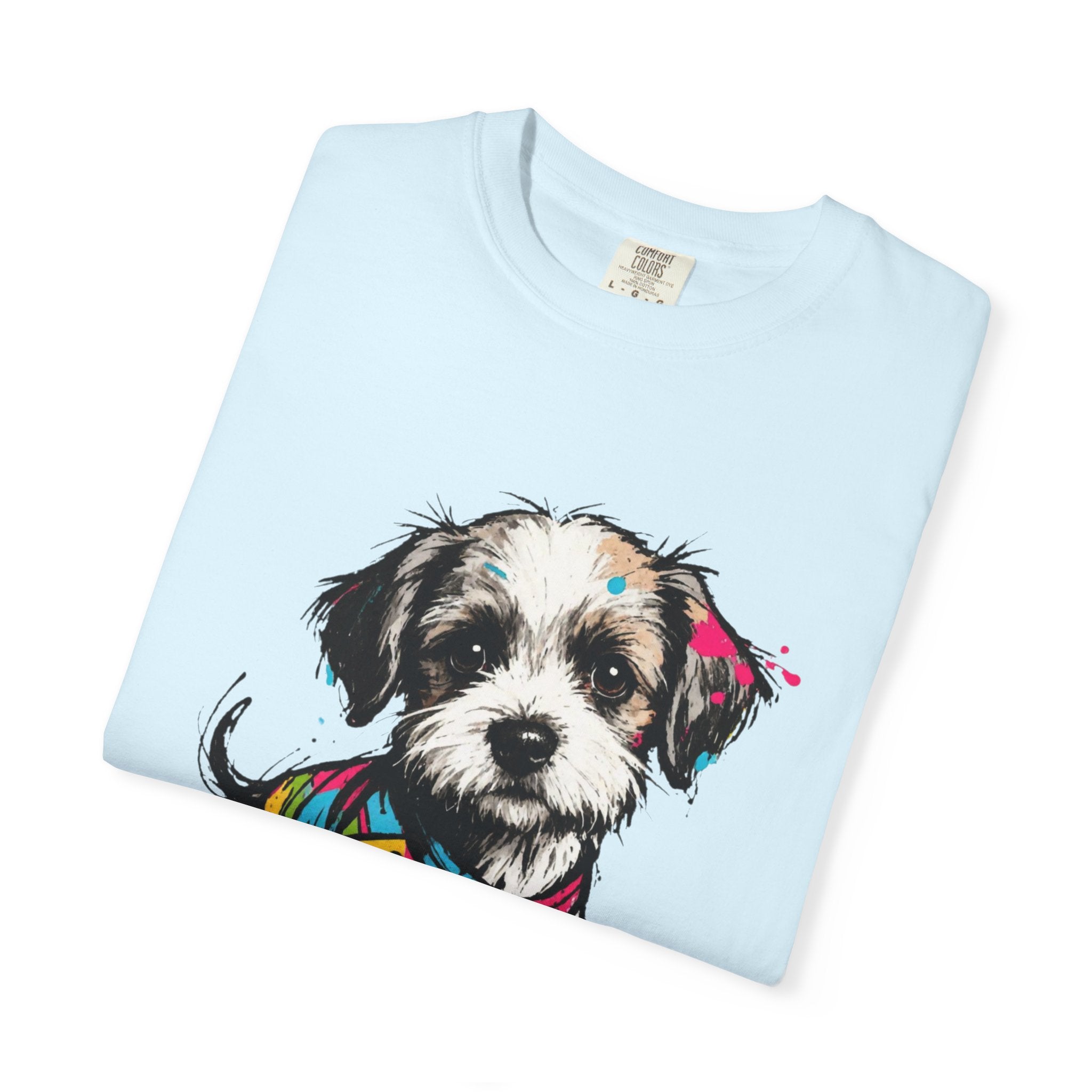 Shih Tzu Puppy Retro 90s Graphic T-Shirt