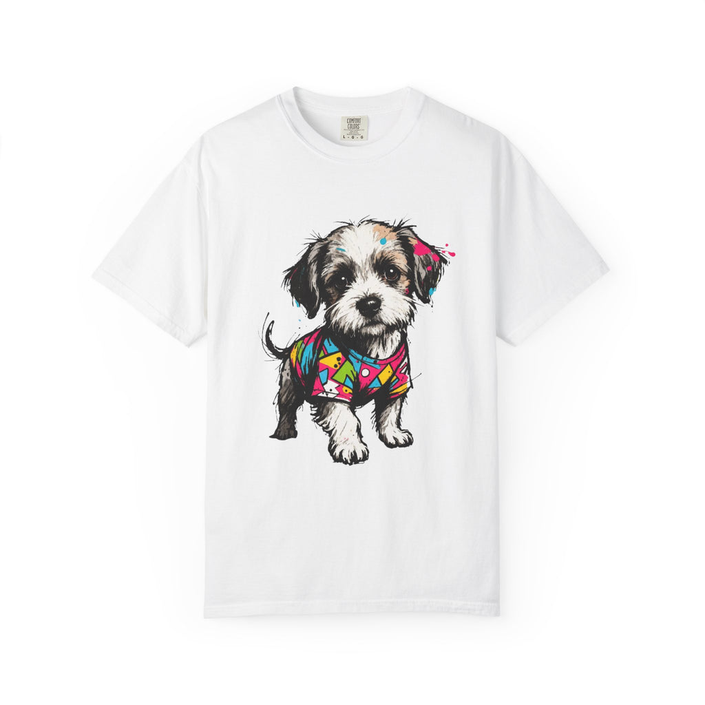 Shih Tzu Puppy Retro 90s Graphic T-Shirt