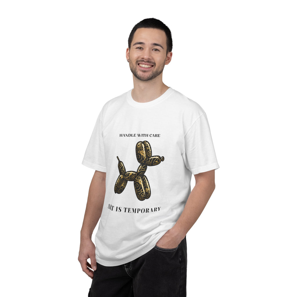 Art Is Temporary Balloon Dog T-Shirt — Handle With Care Graphic Tee