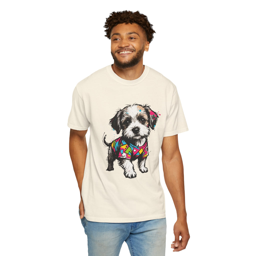 Shih Tzu Puppy Retro 90s Graphic T-Shirt
