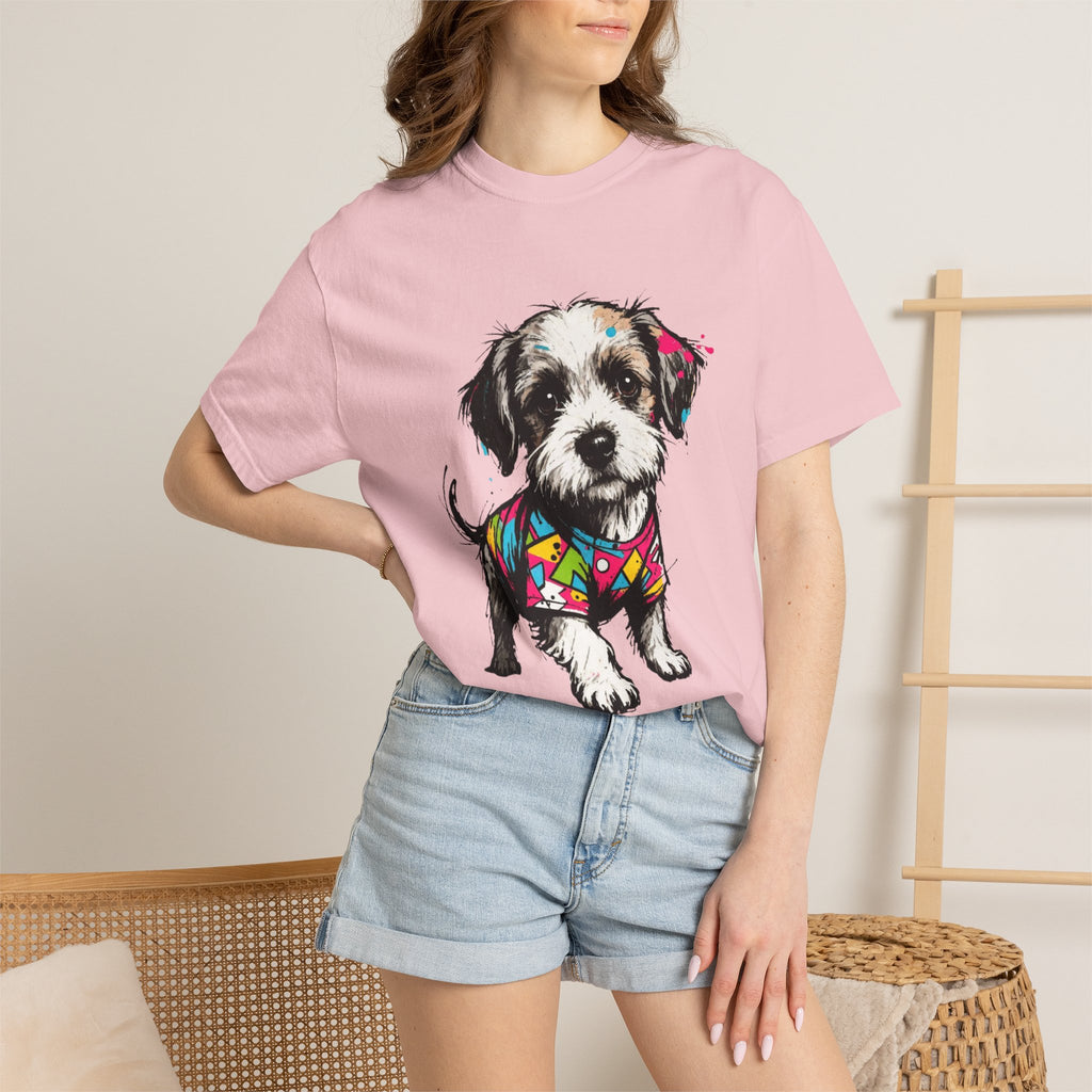 Shih Tzu Puppy Retro 90s Graphic T-Shirt