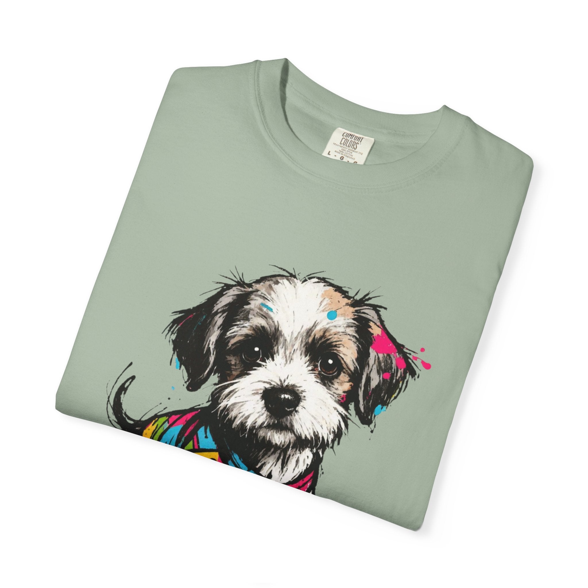 Shih Tzu Puppy Retro 90s Graphic T-Shirt