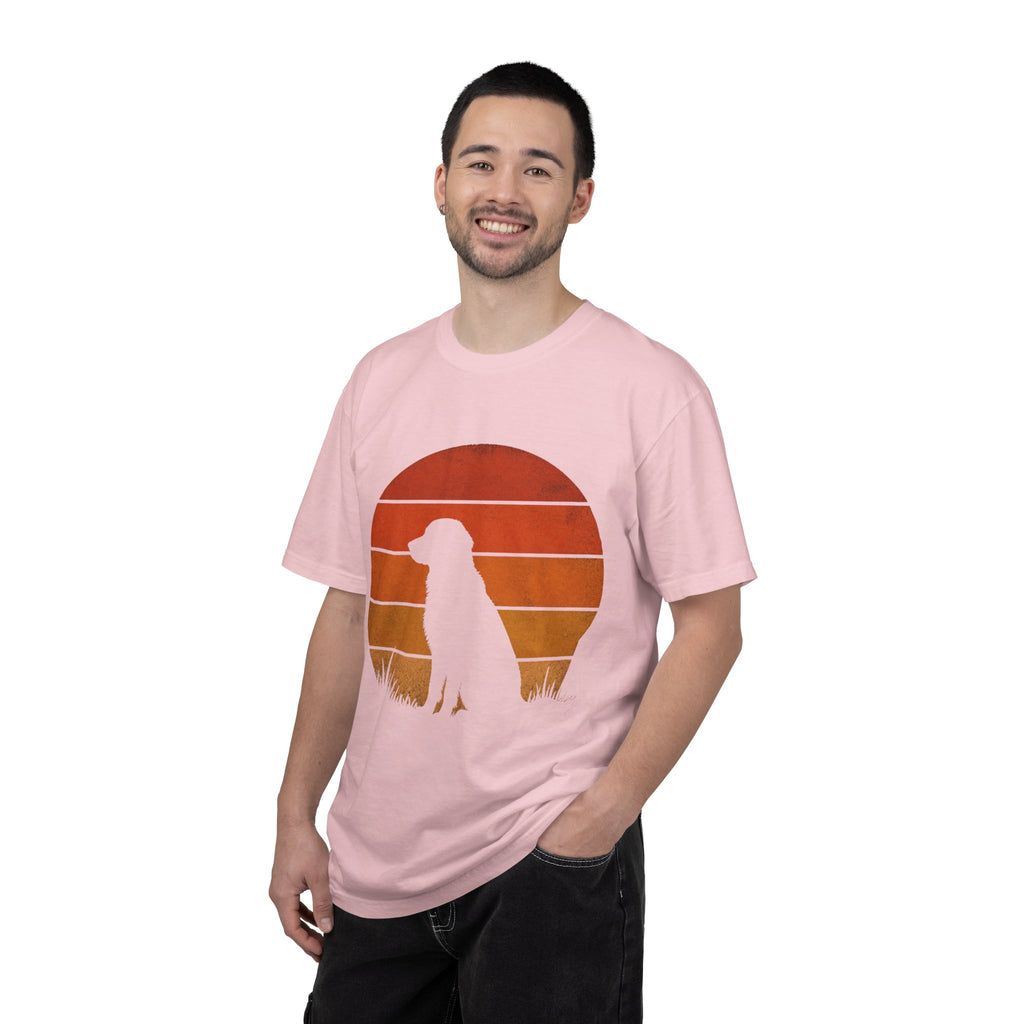 Dog Silhouette Sunset T-Shirt