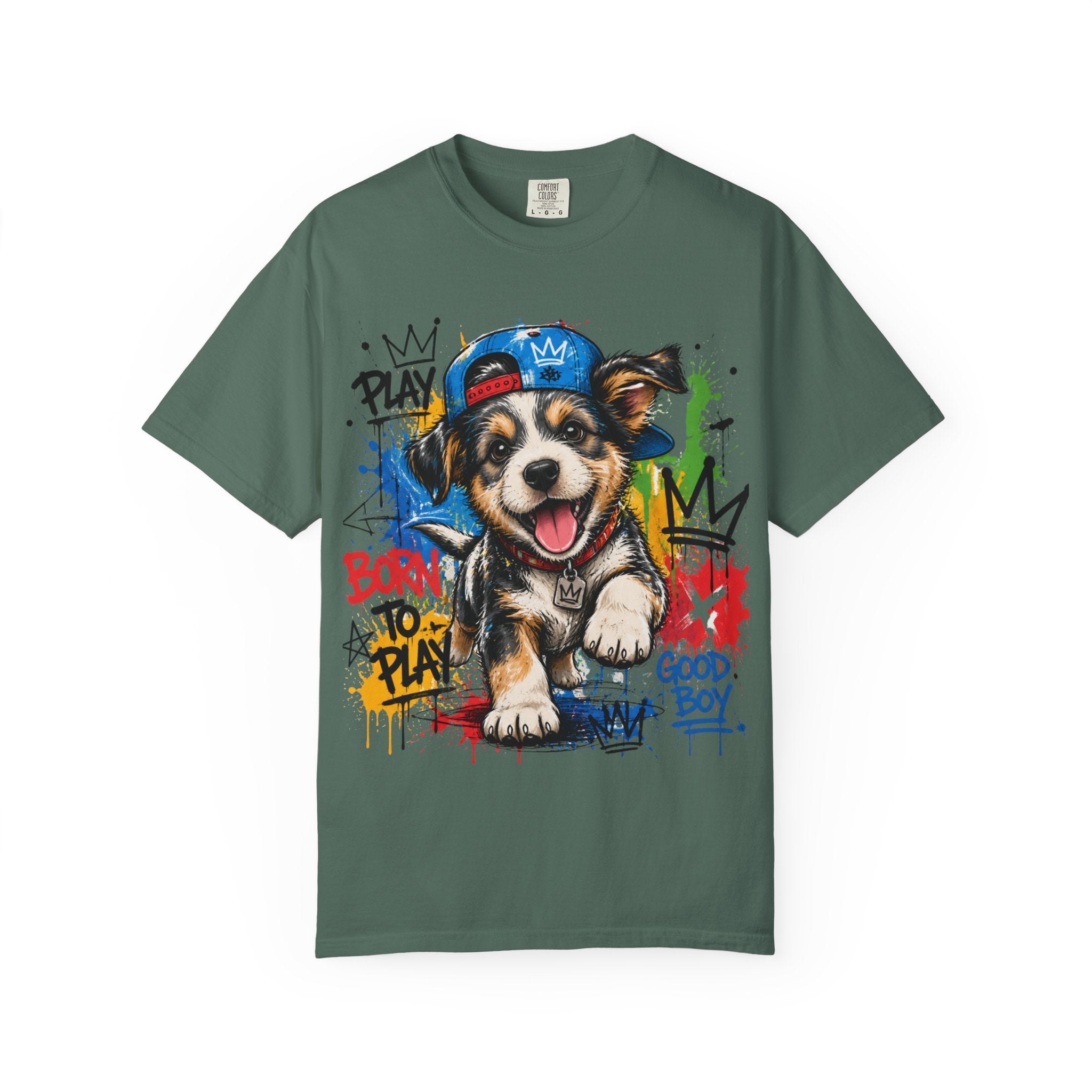 Puppy Graffiti T-Shirt