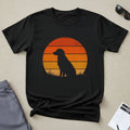 Dog Silhouette Sunset T-Shirt