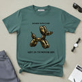 Art Is Temporary Balloon Dog T-Shirt