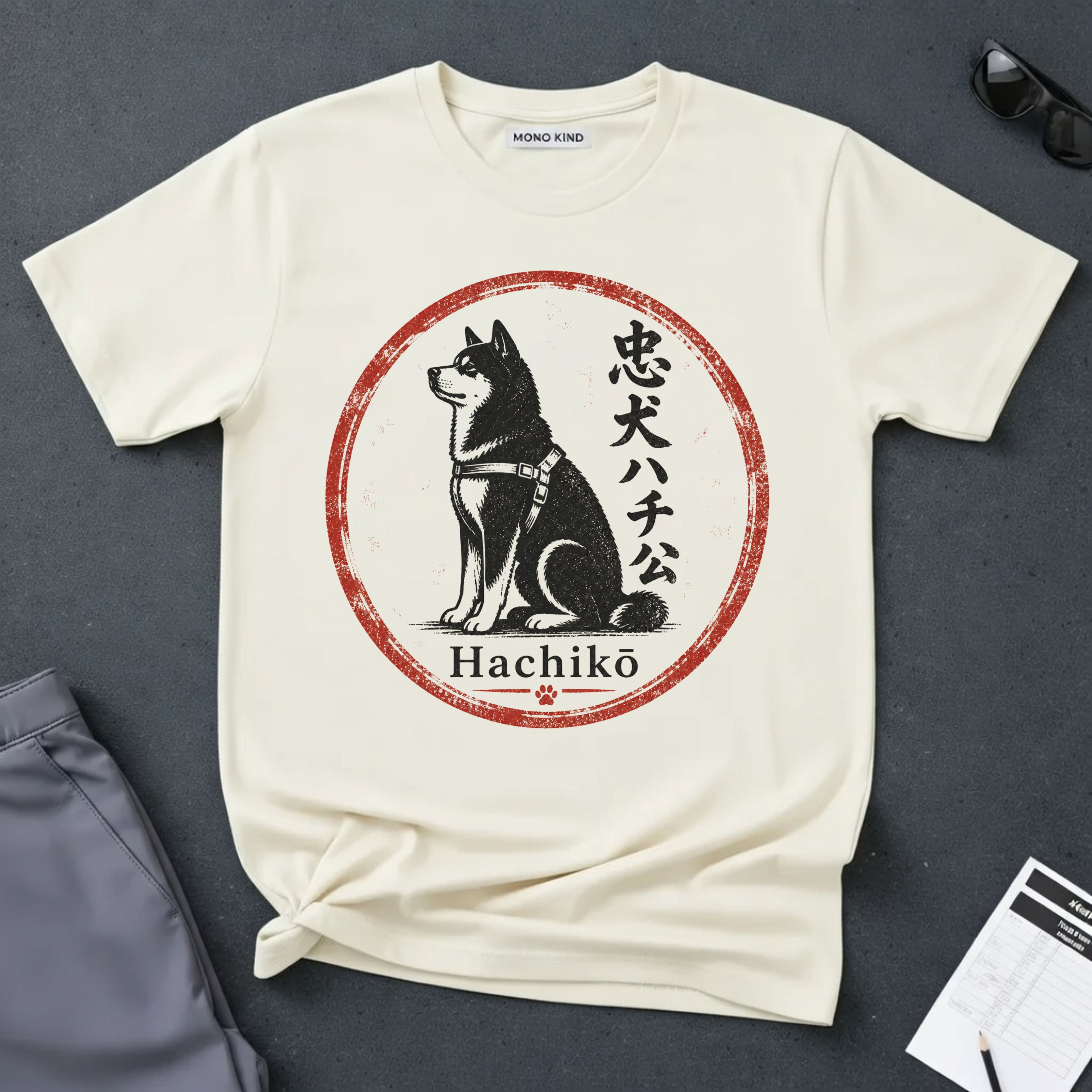 Hachiko Loyalty Dog T-Shirt