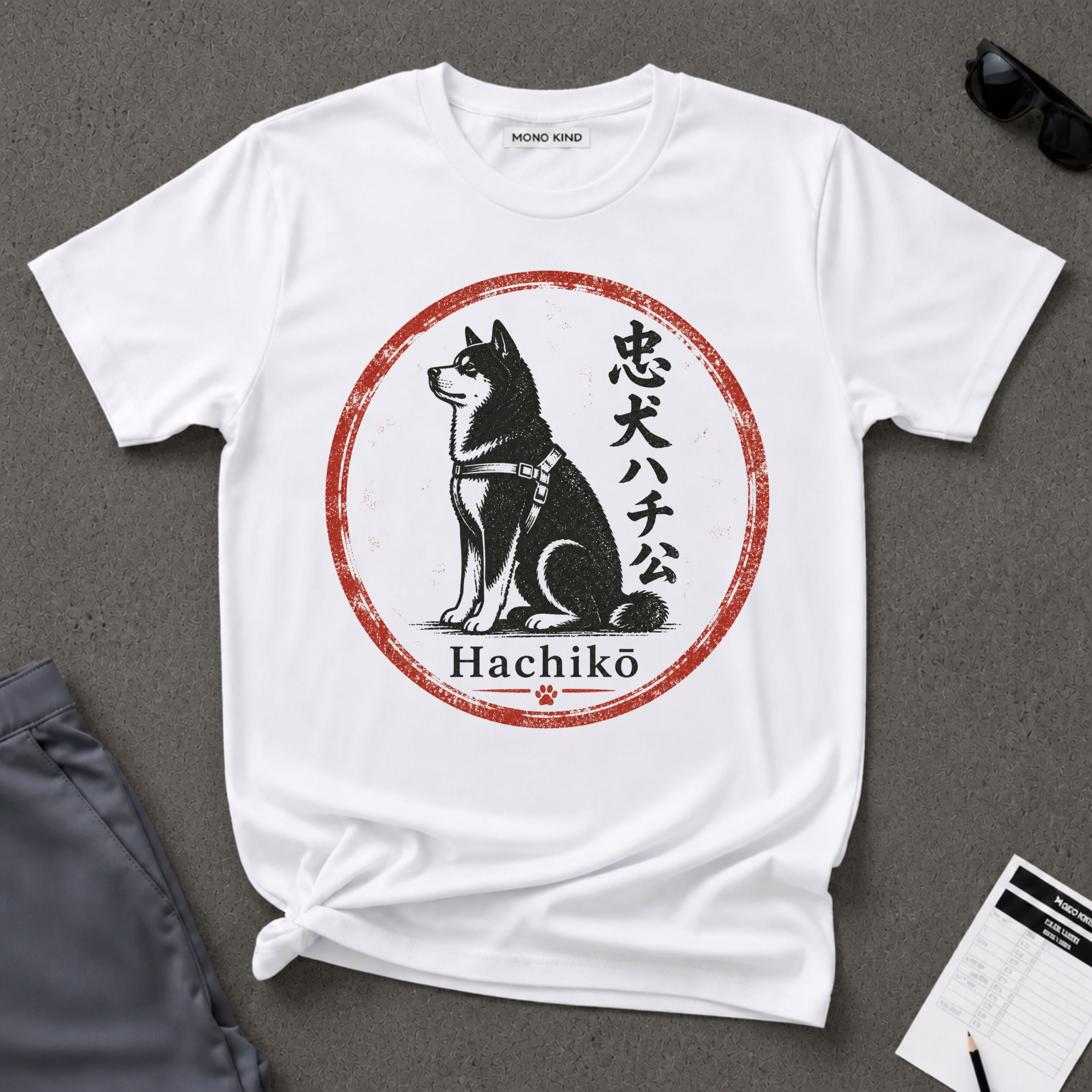 Hachiko Loyalty Dog T-Shirt