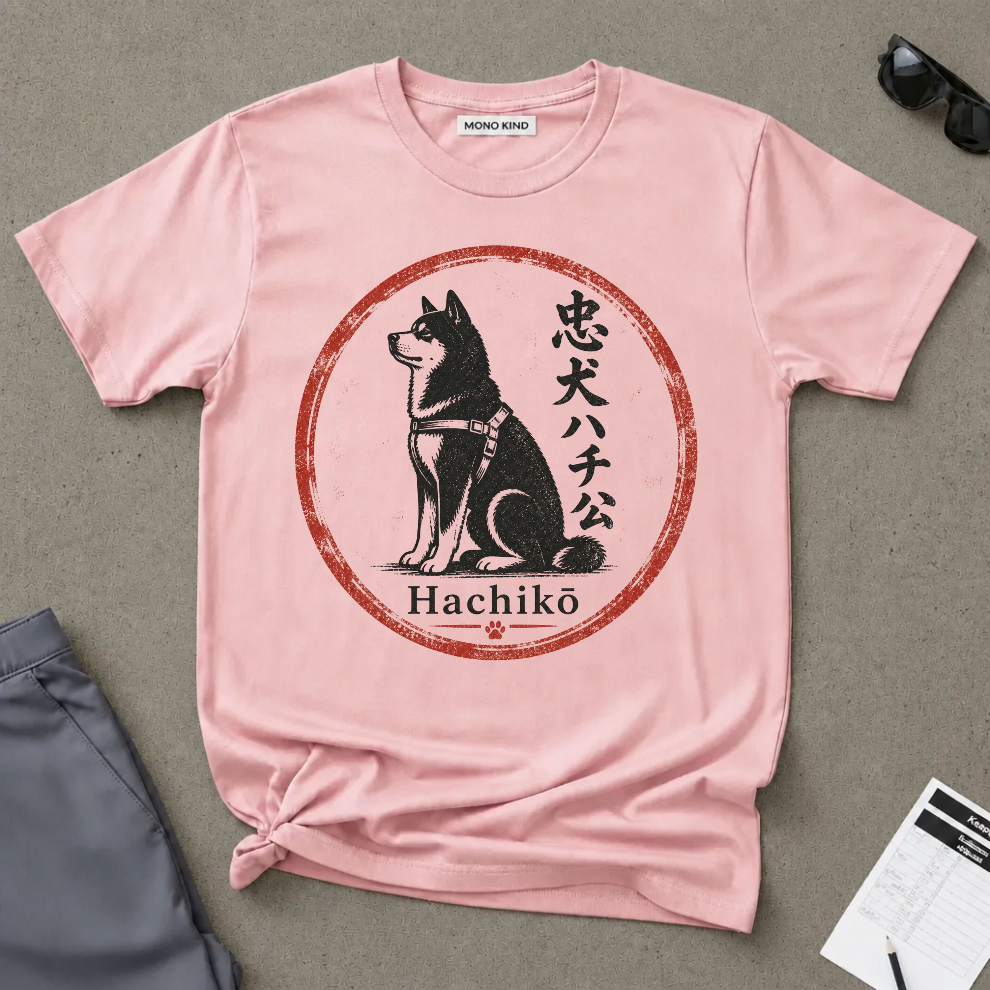 Hachiko Loyalty Dog T-Shirt