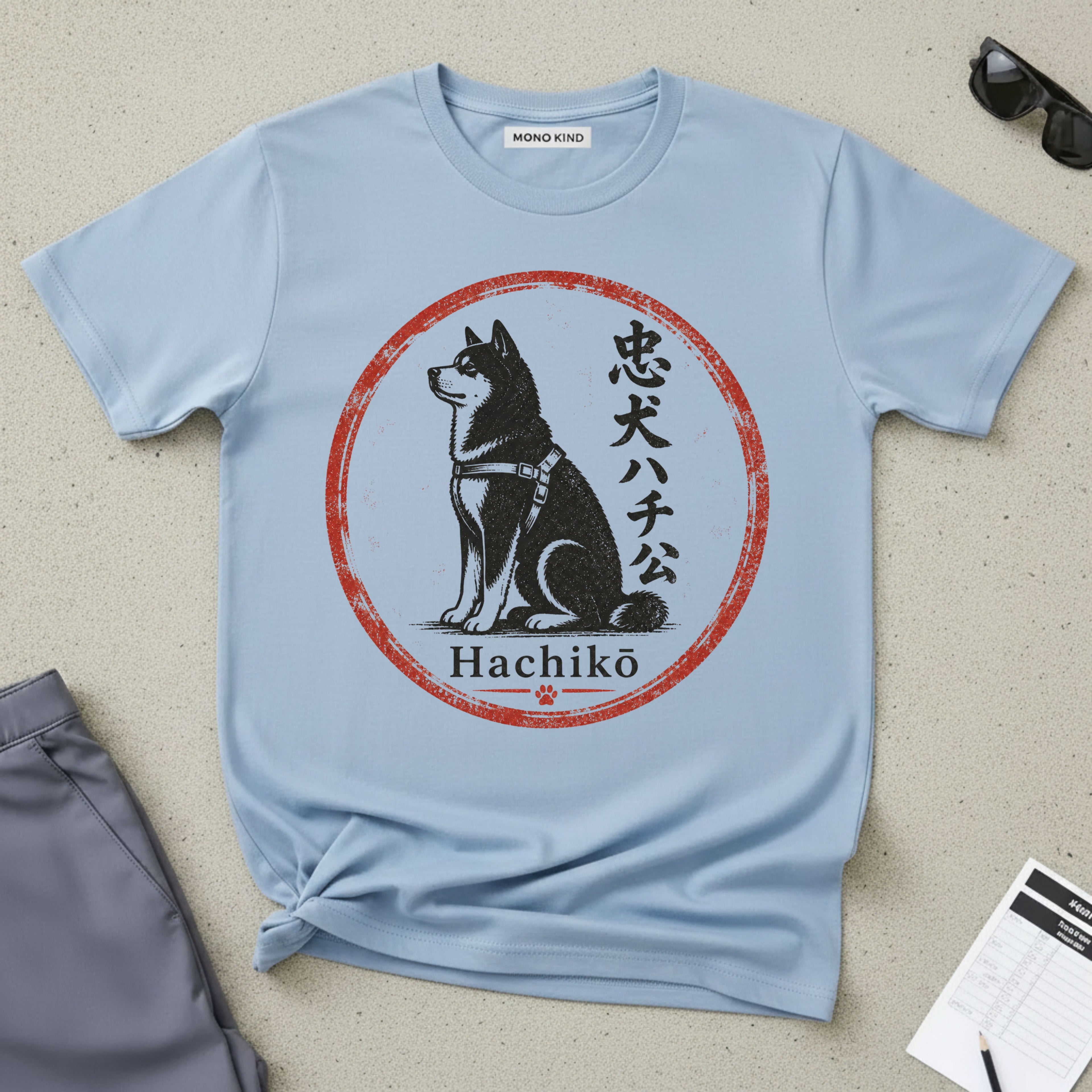 Hachiko Loyalty Dog T-Shirt