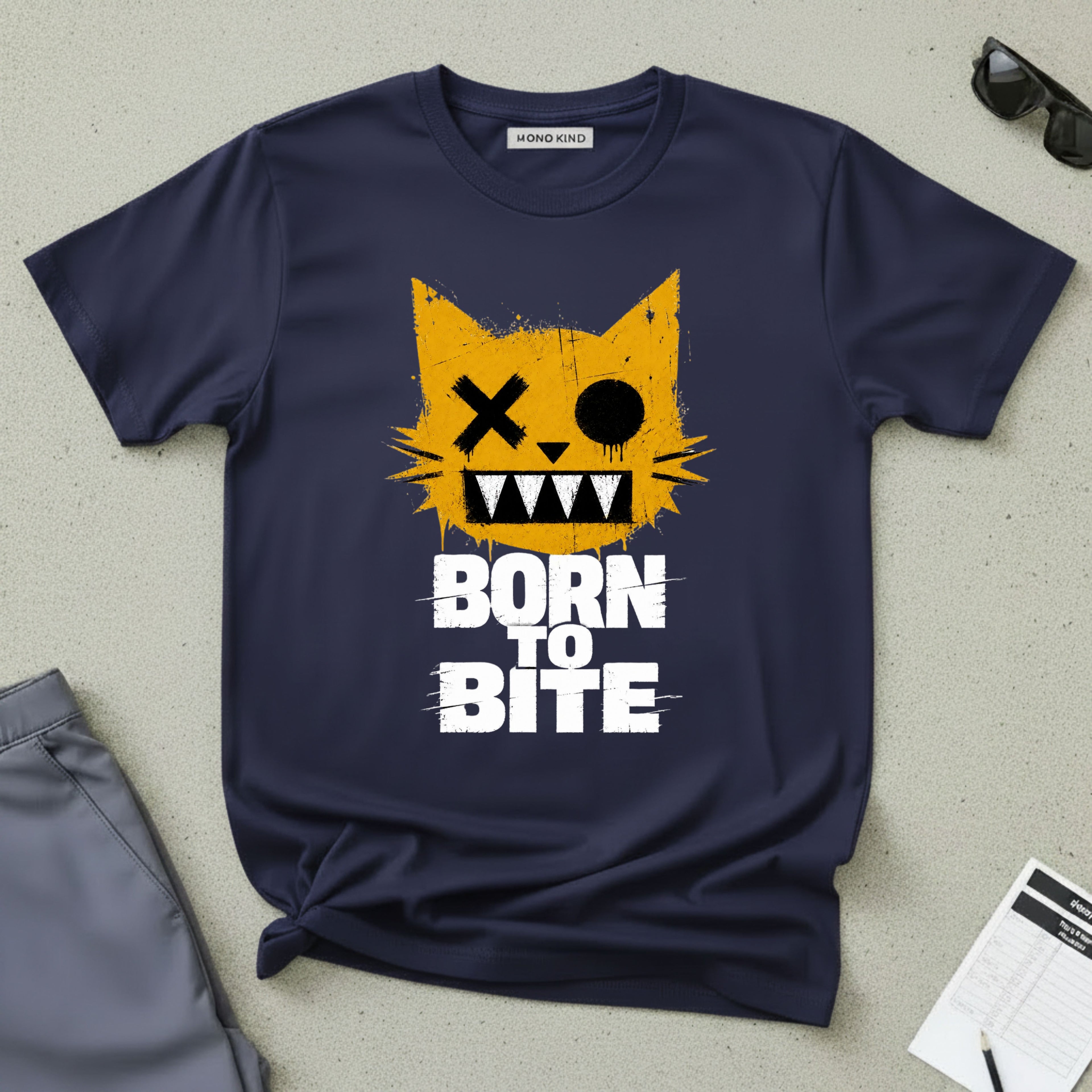 Born to Bite Cat T-Shirt