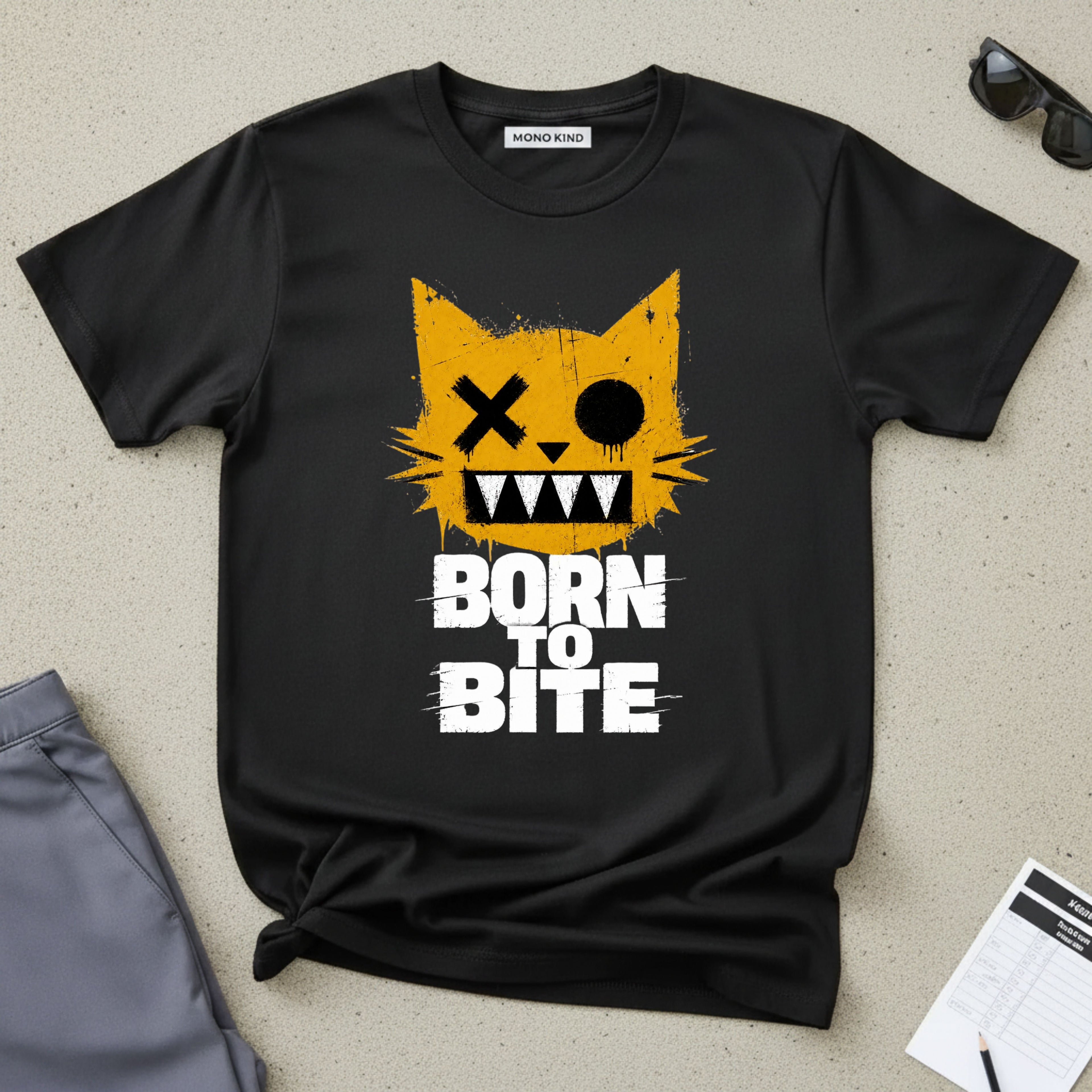 Born to Bite Cat T-Shirt