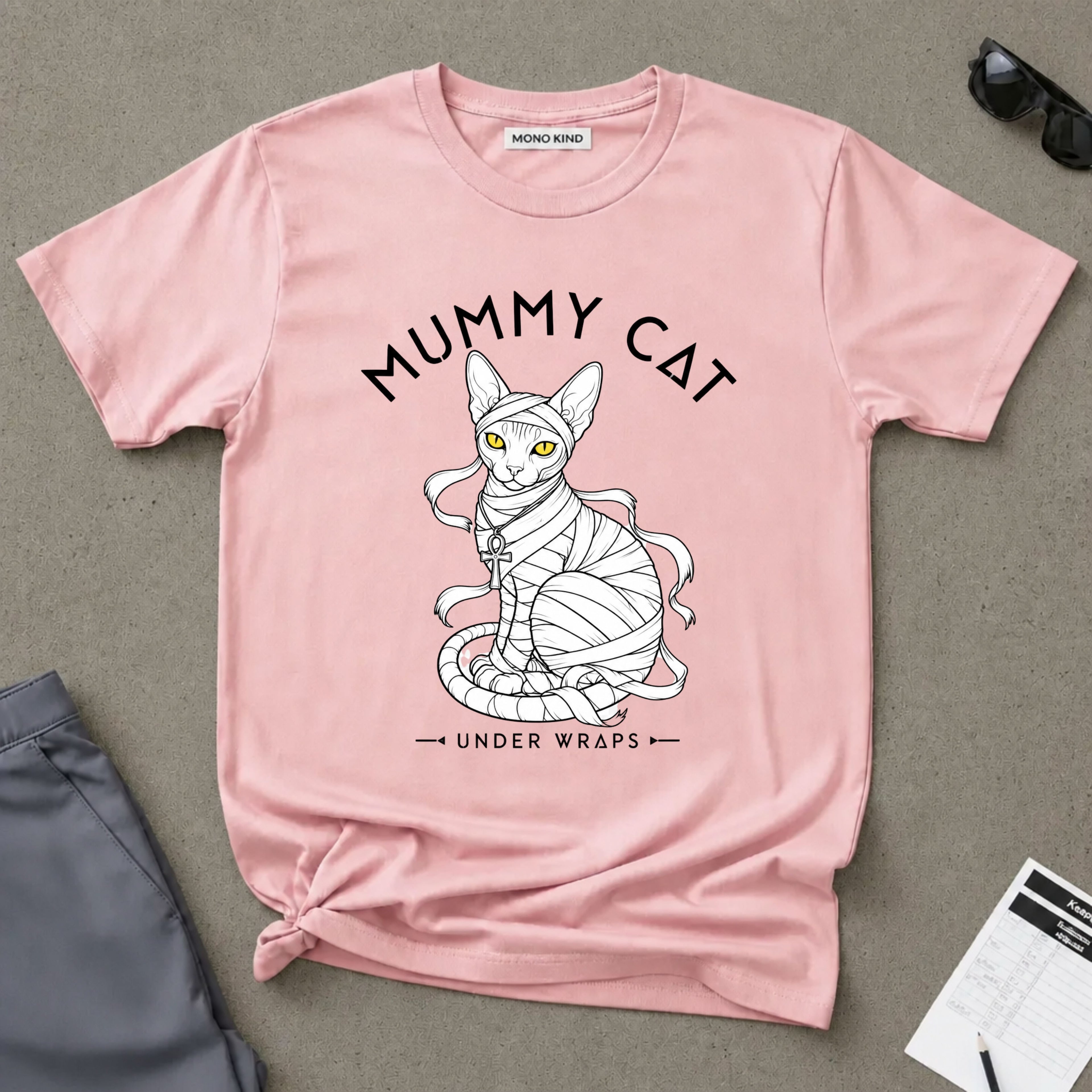 Mummy Cat T-Shirt
