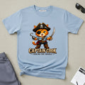 Captain Cook Pirate Cat T-Shirt