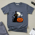 Halloween Black Cat T-Shirt