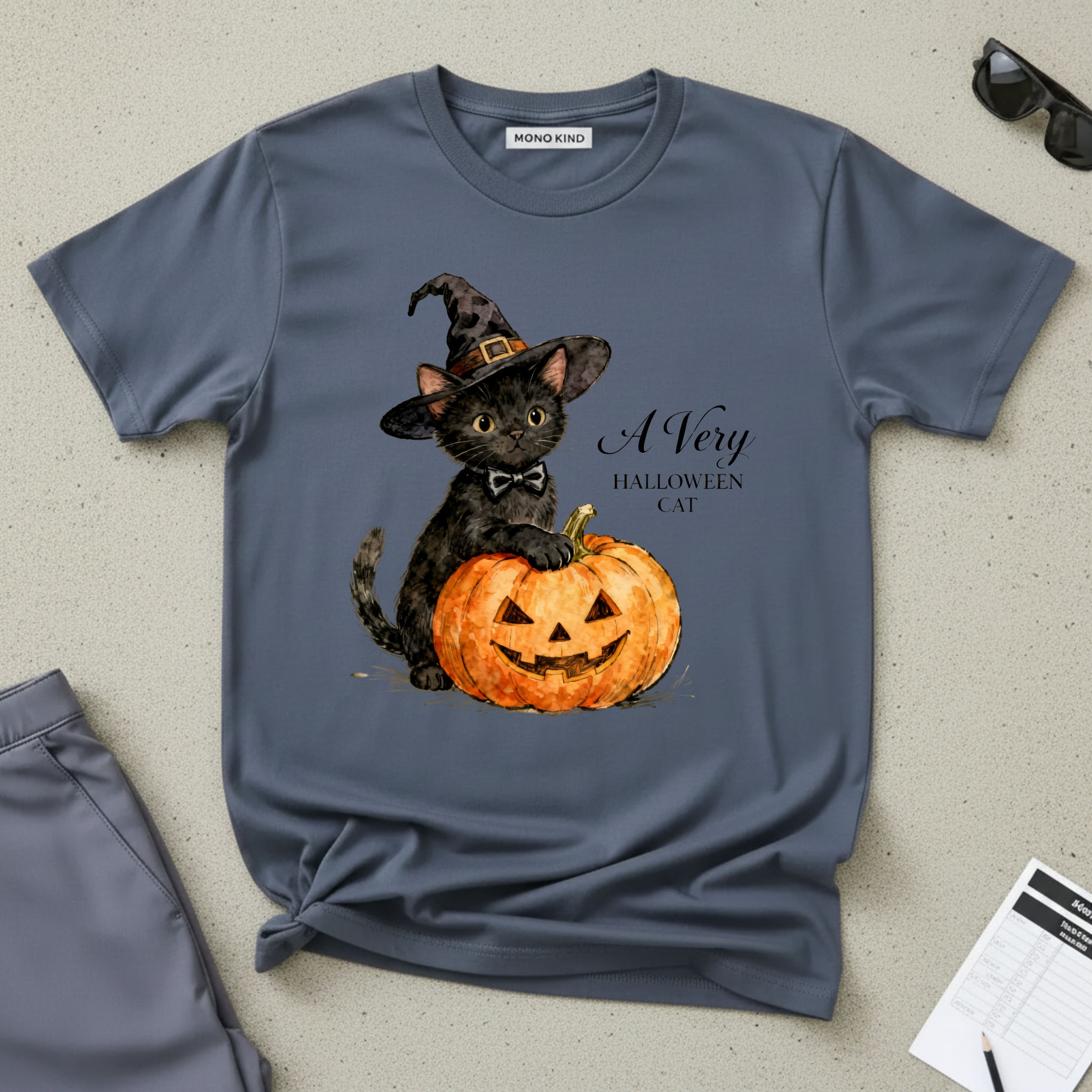 Halloween Kitten T Shirt