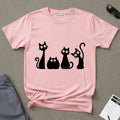Funny Quirky Black Cats T-Shirt