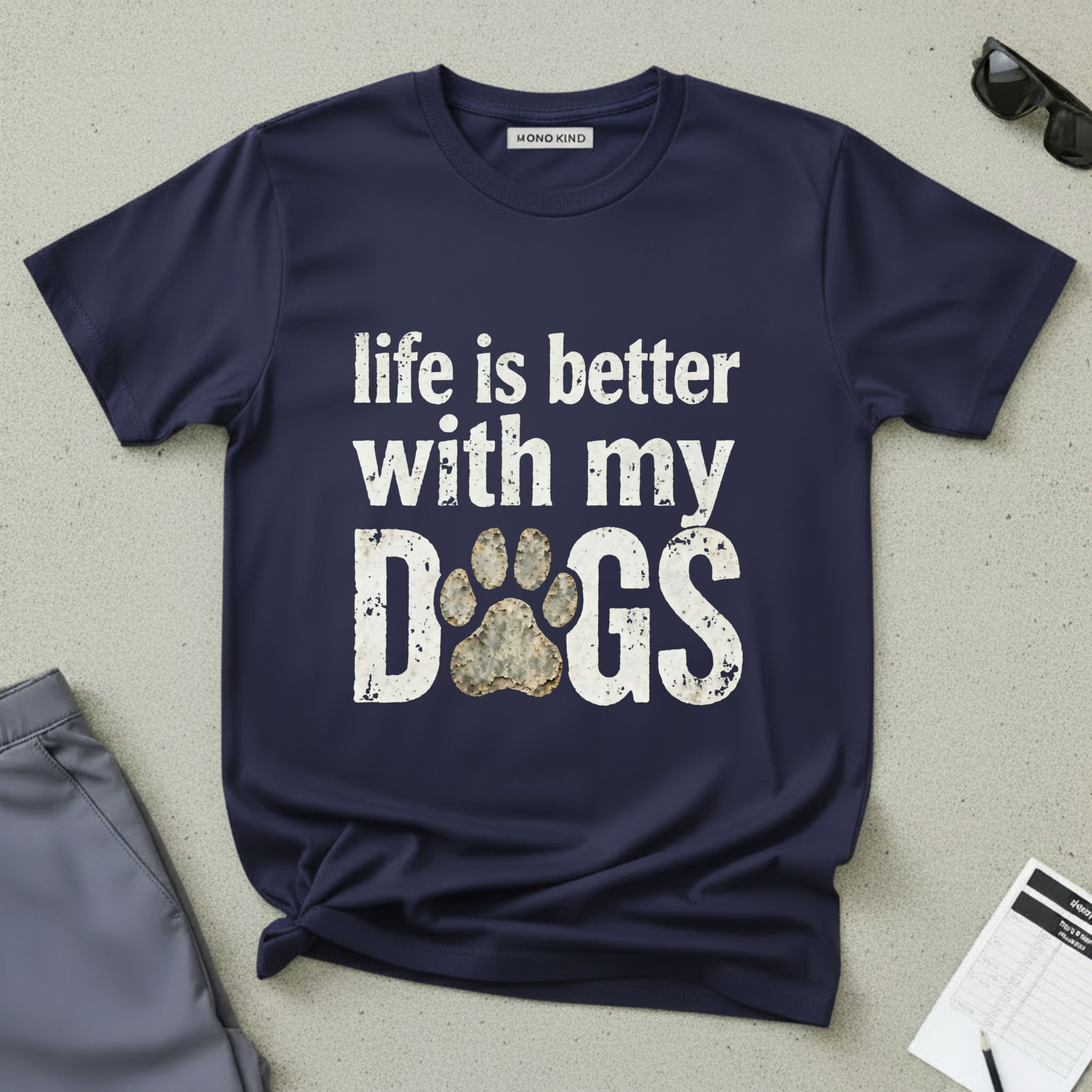 Life Is Better With My DOGS T-Shirt