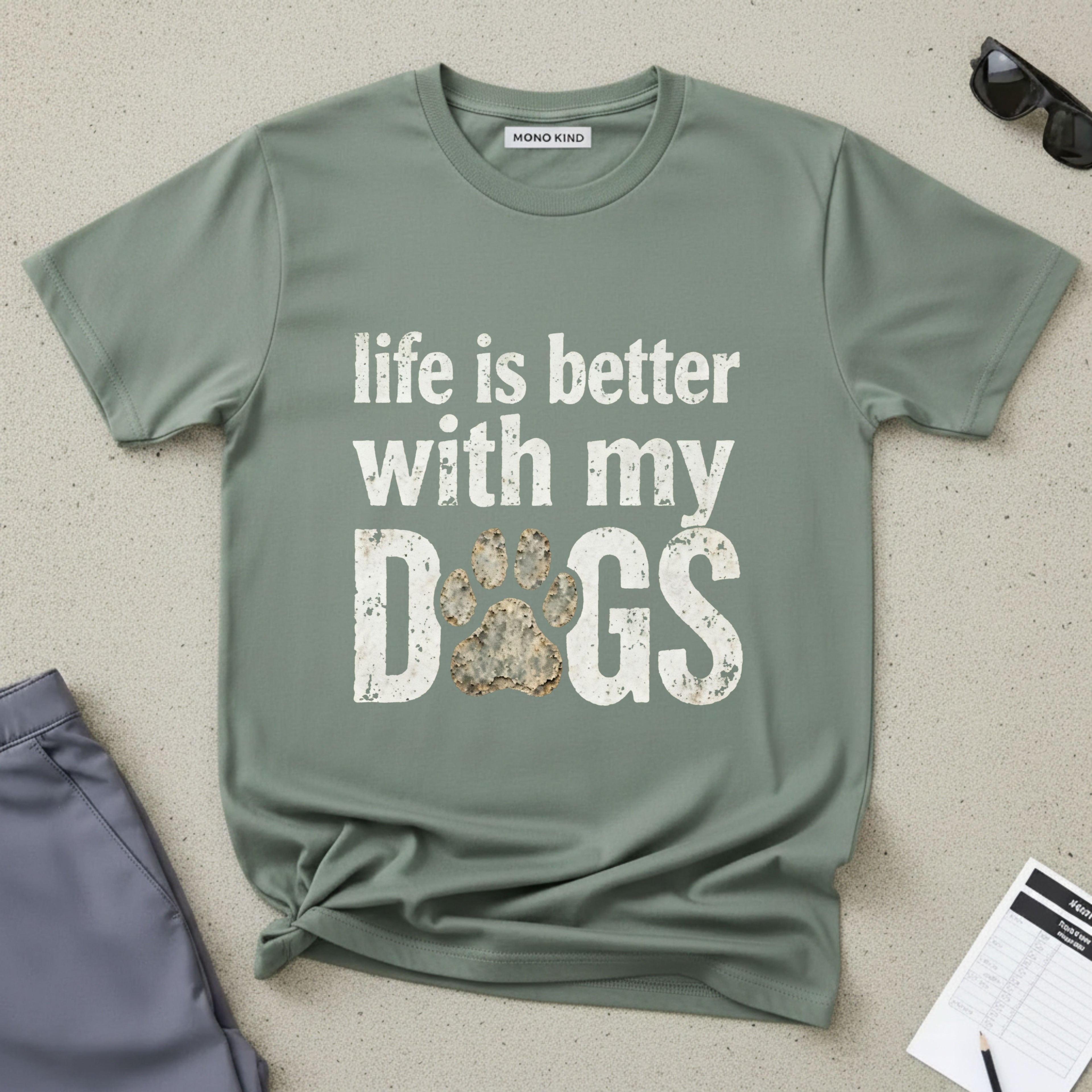 Life Is Better With My DOGS T-Shirt