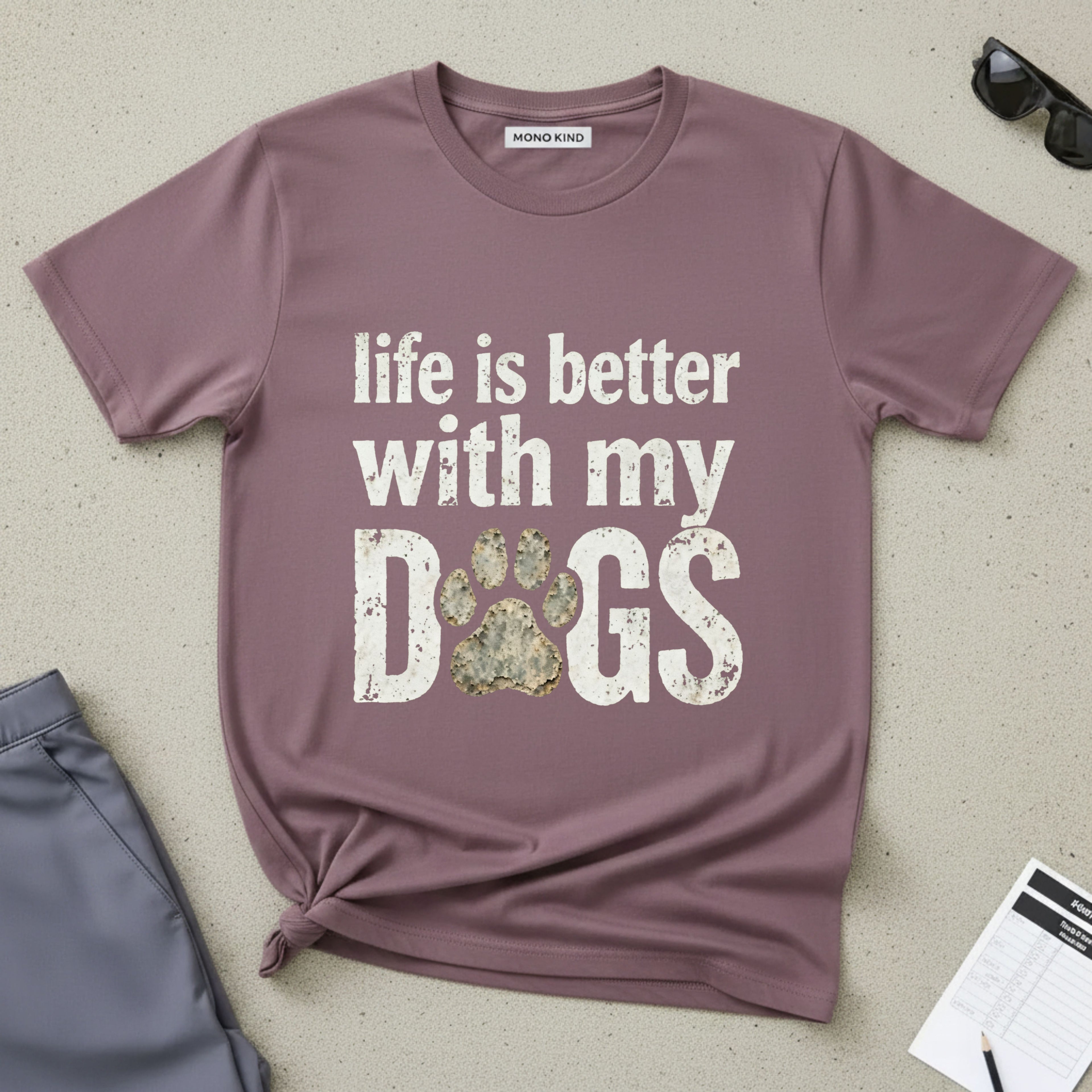 Life Is Better With My DOGS T-Shirt