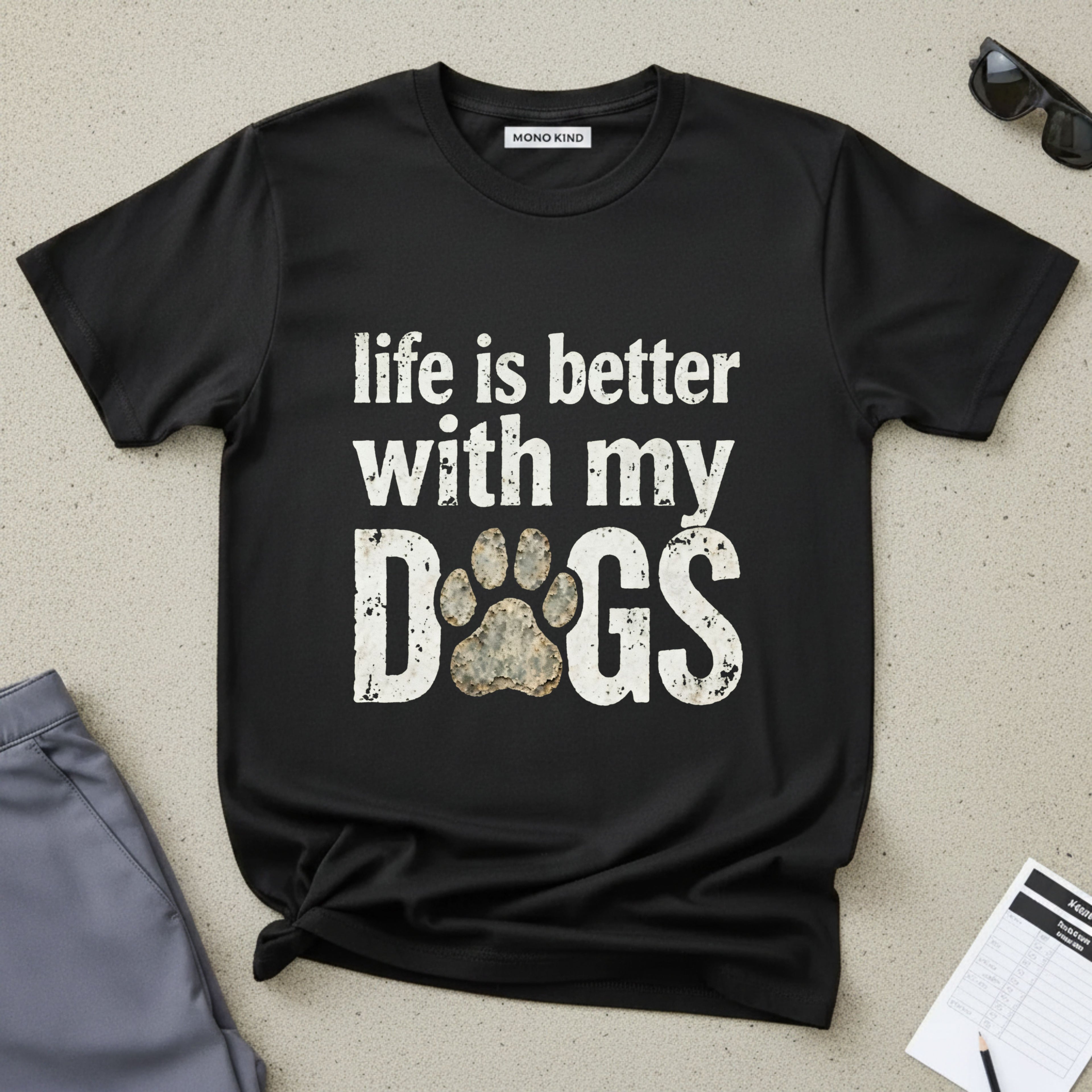 Life Is Better With My DOGS T-Shirt