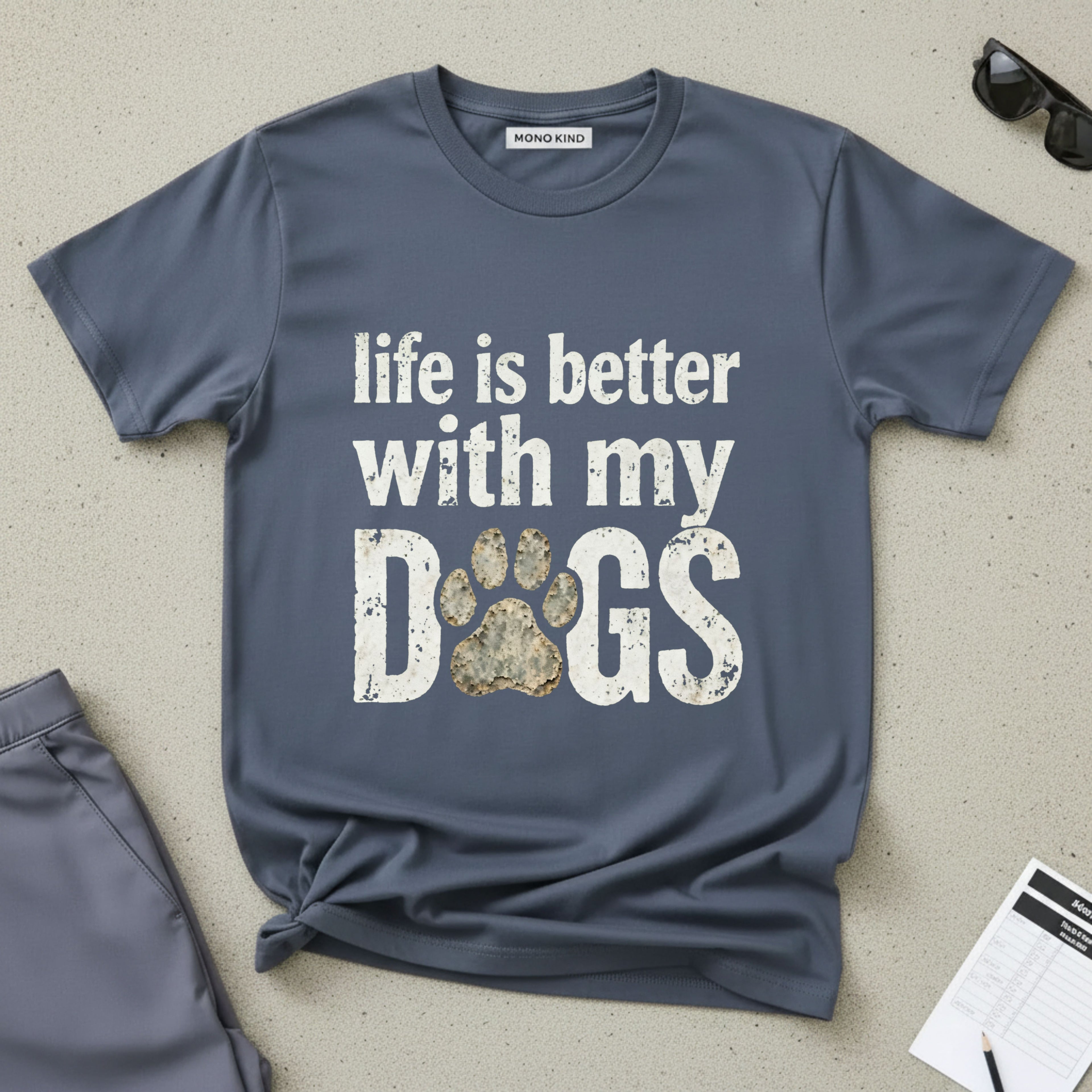 Life Is Better With My DOGS T-Shirt