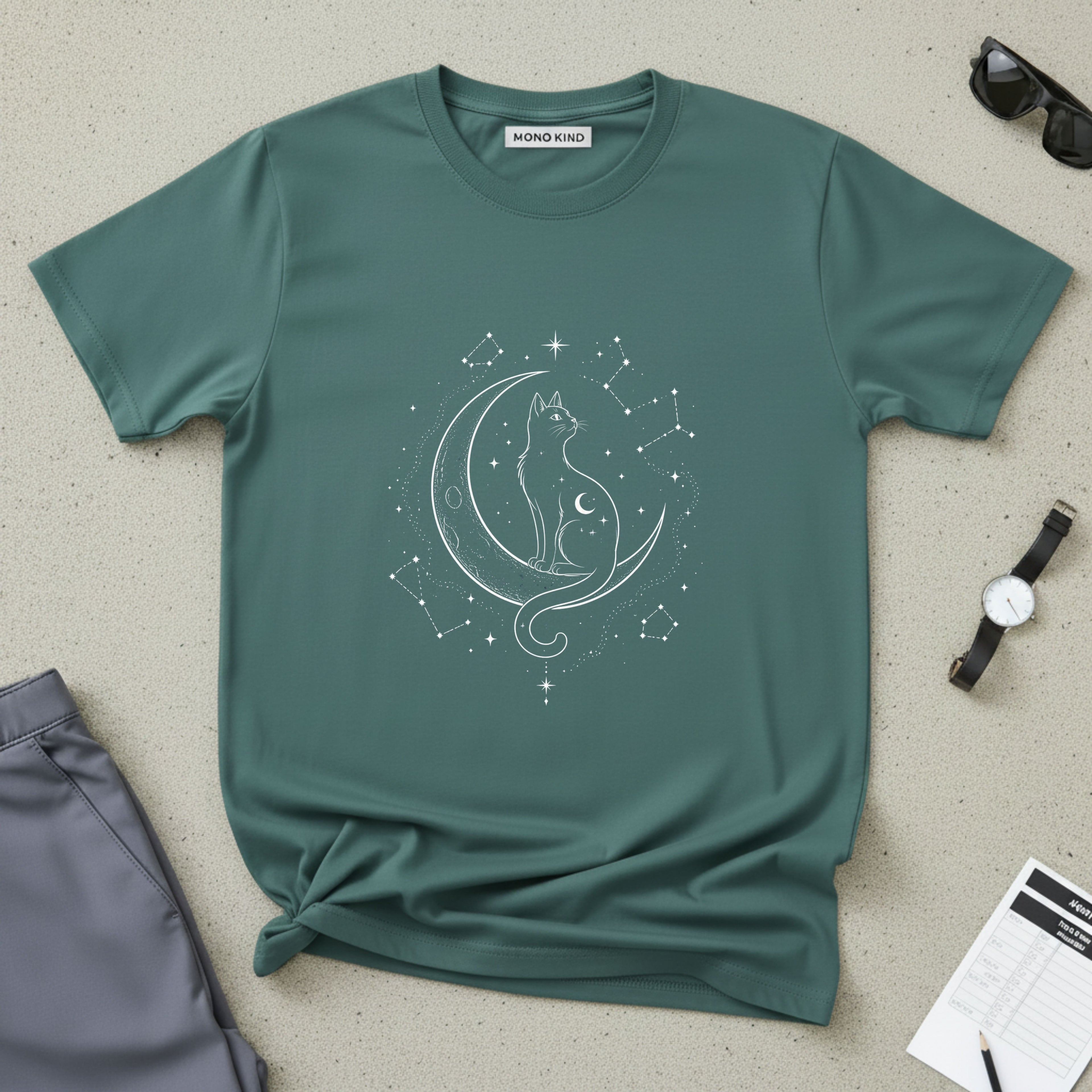 Tabby Astronaut Kitten T-Shirt