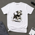 Wire‑Haired Terrier Puppy Running T-Shirt