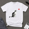 Sumi-e Tabby Cat T-Shirt