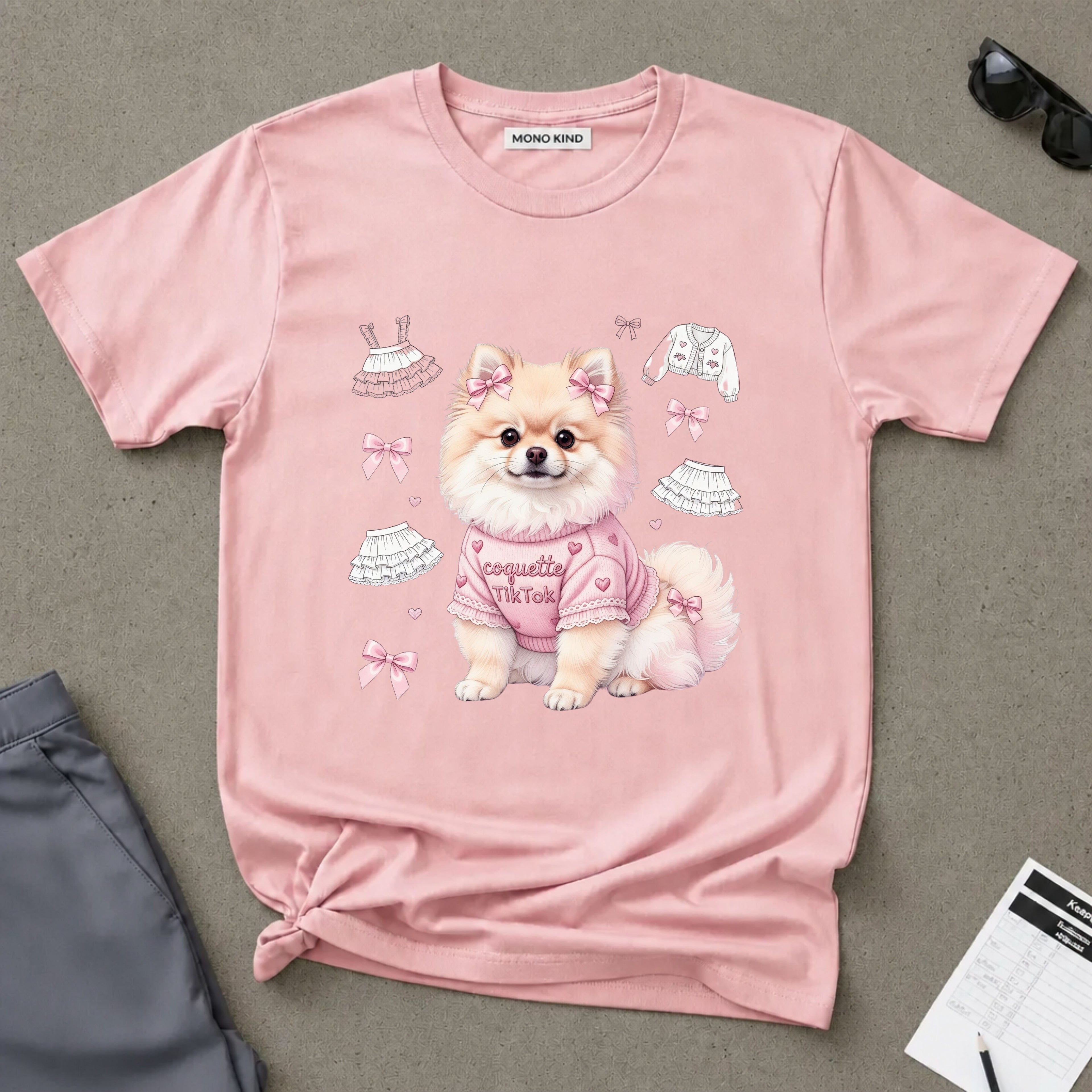 Pomeranian Coquette T-Shirt
