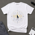 Celestial Cat Moon Phases T-Shirt