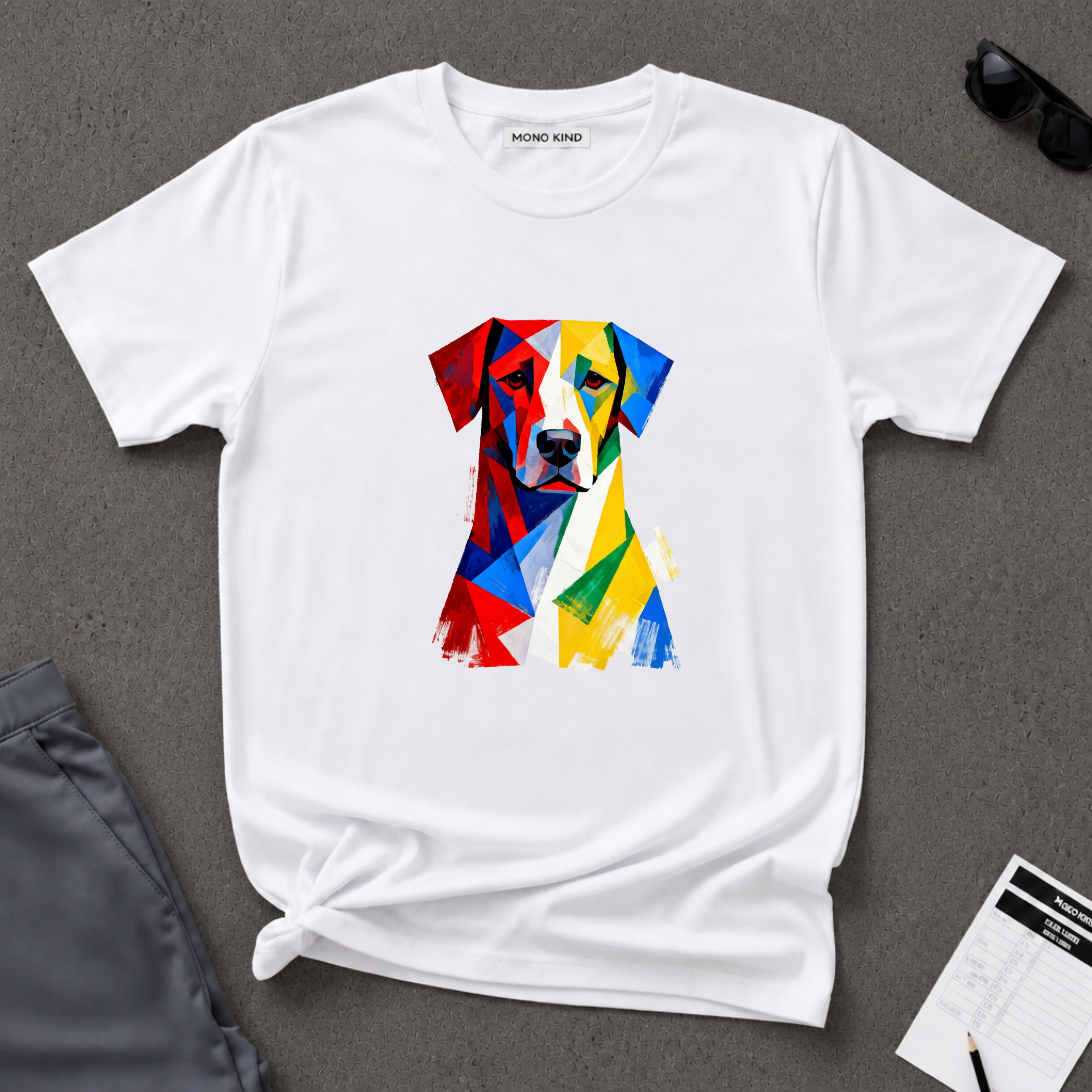 Noble Hound Geometric Dog T-Shirt