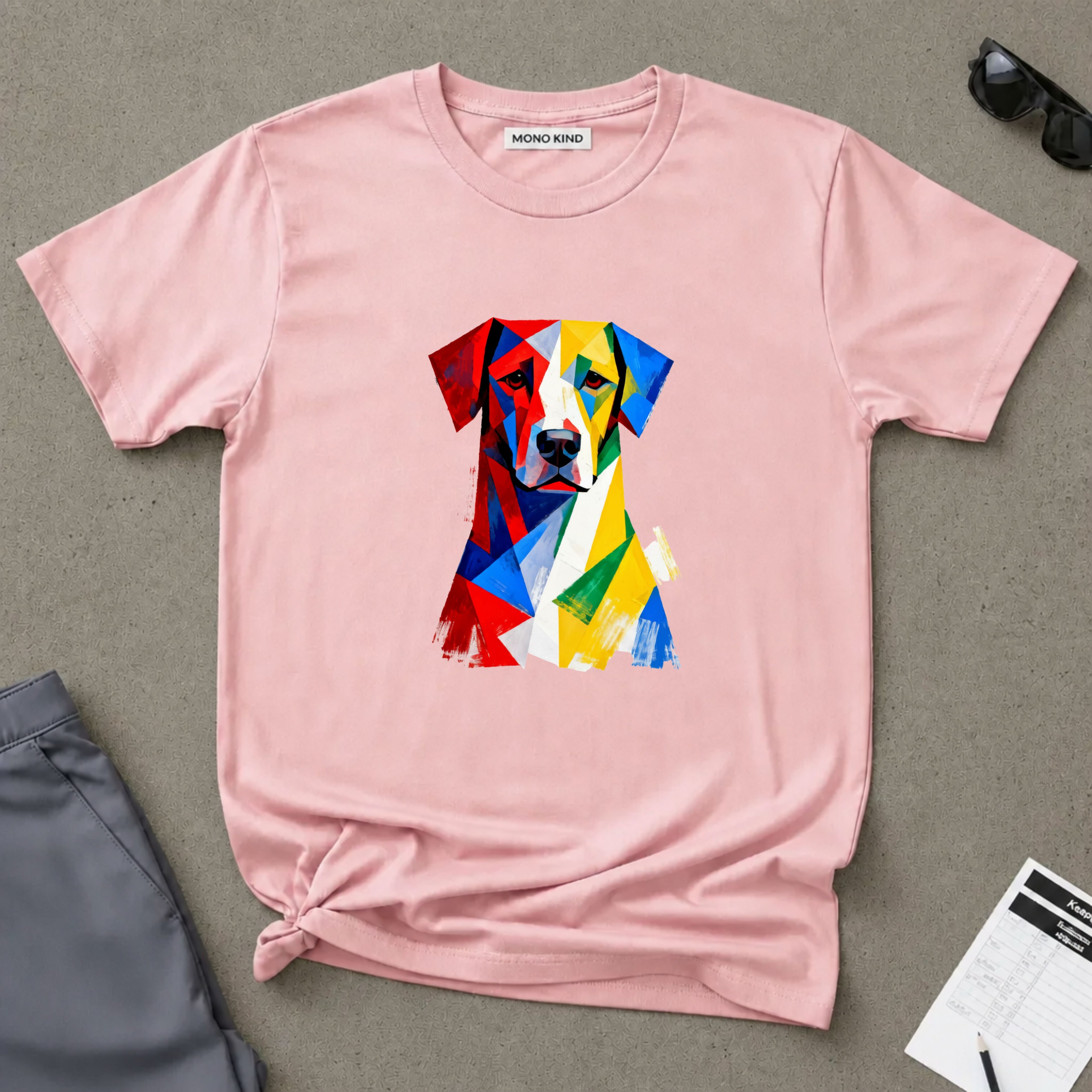 Noble Hound Geometric Dog T-Shirt