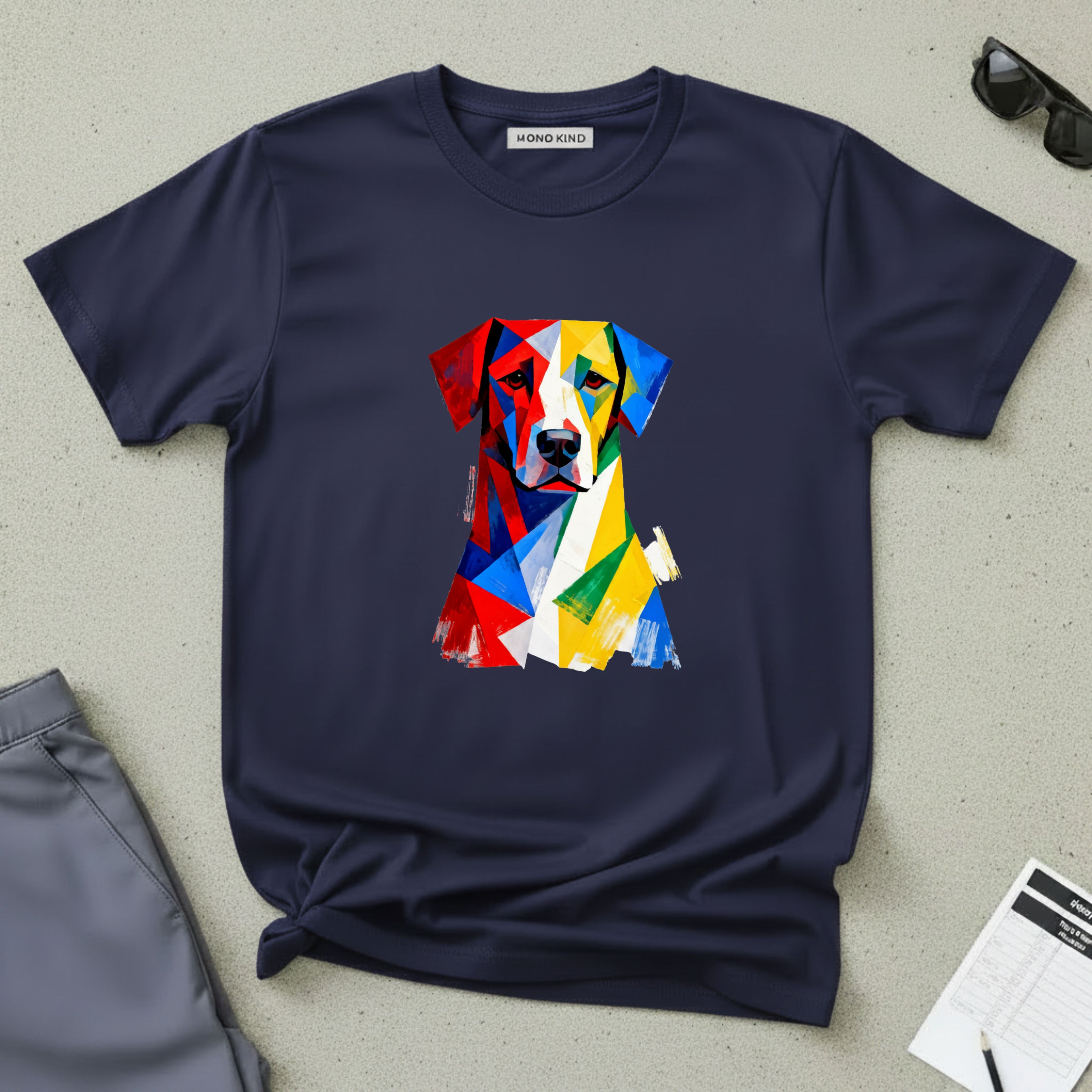 Noble Hound Geometric Dog T-Shirt