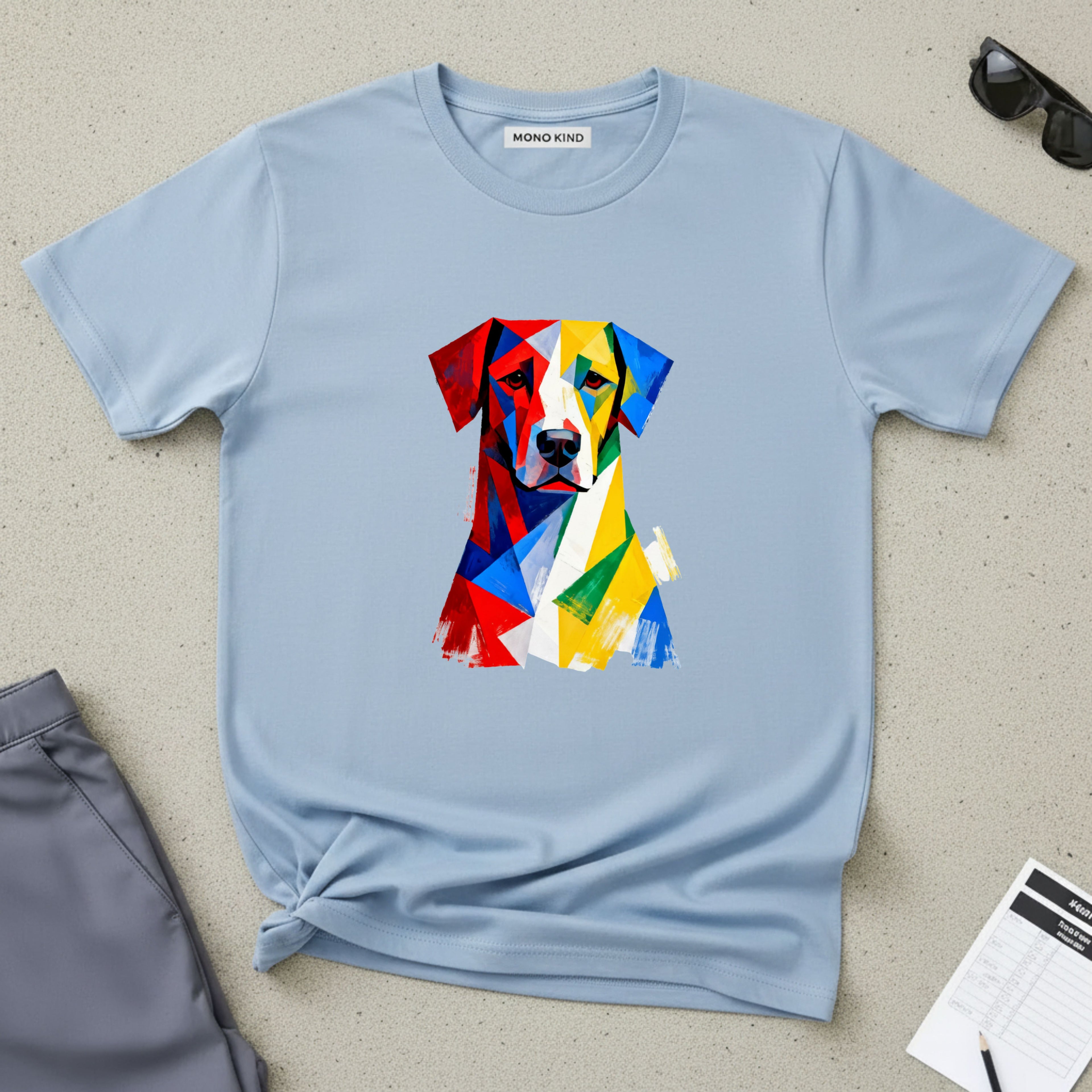 Noble Hound Geometric Dog T-Shirt