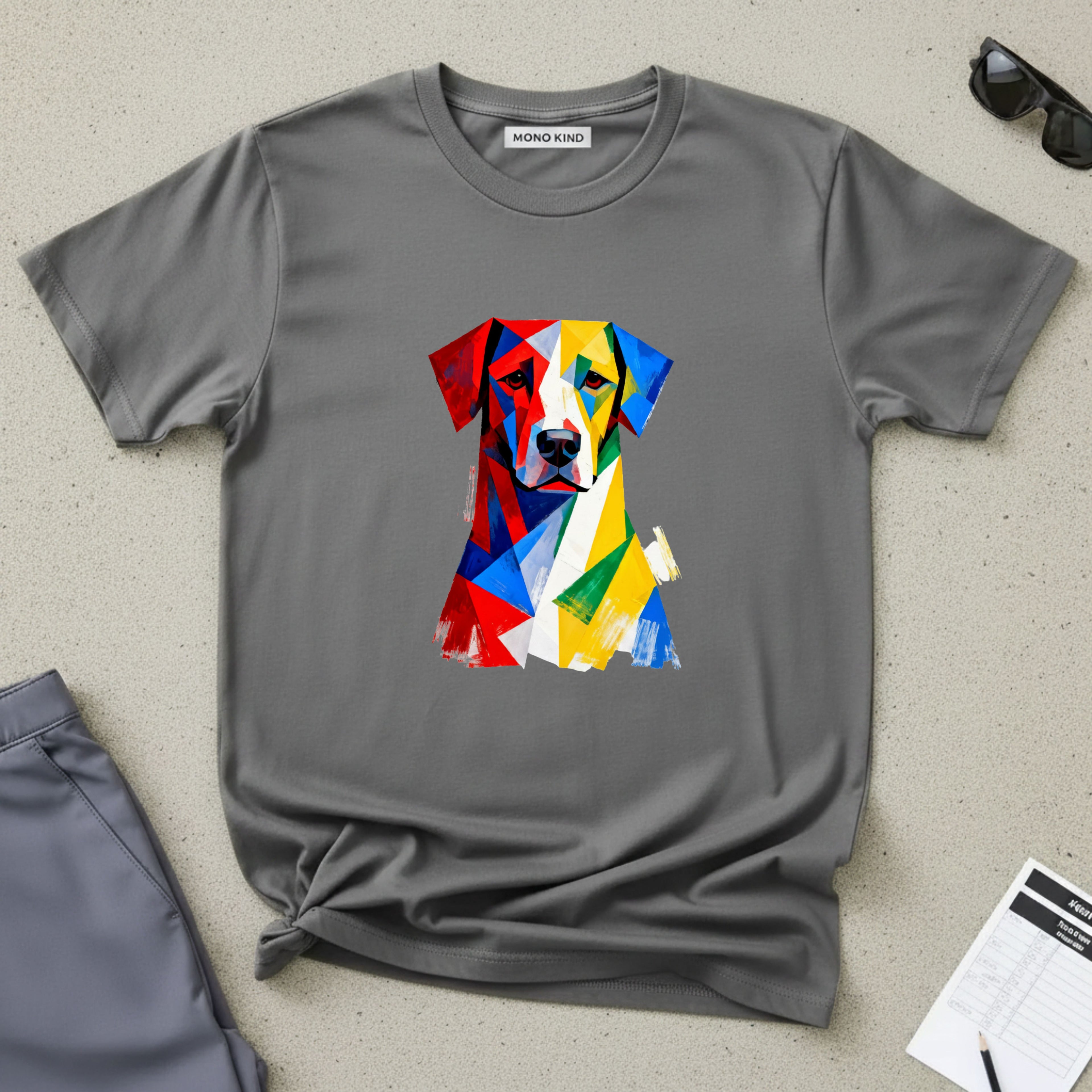 Noble Hound Geometric Dog T-Shirt
