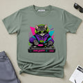 Purr Scratch DJ Cat T-Shirt